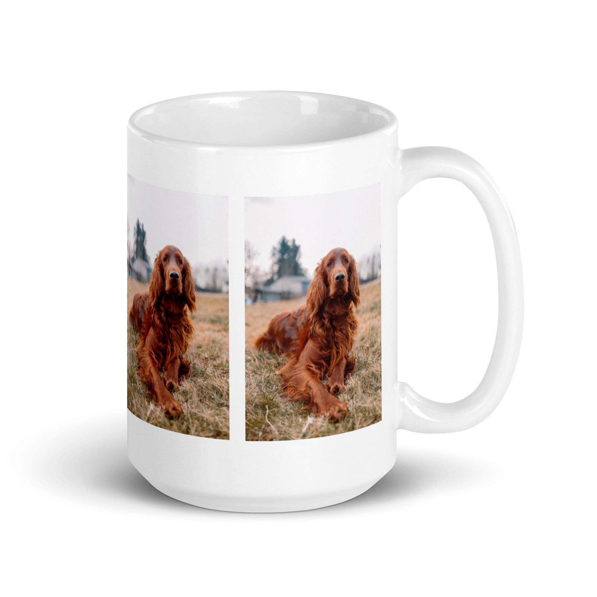 "Irish Setter Mug #1: The Energetic Flame (Ceramic)"