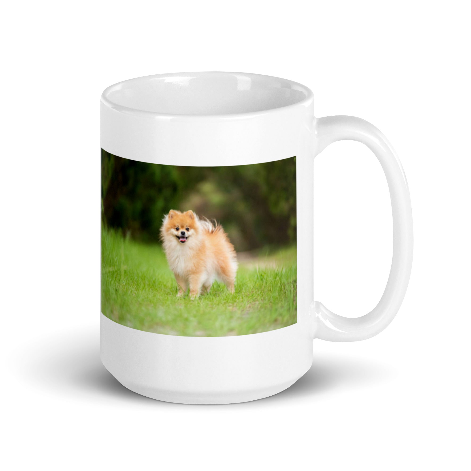 "Pomeranian Mug #1: The Tiny Fluffball (Ceramic)"