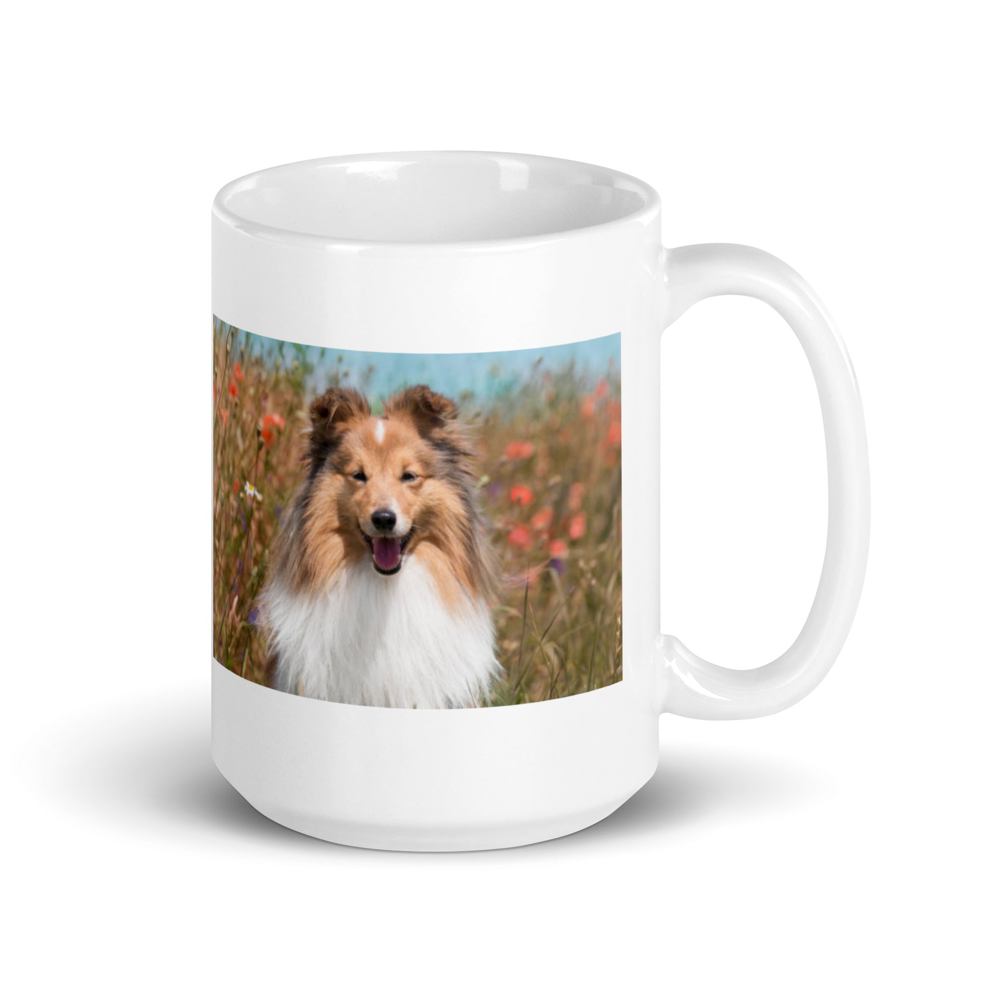 "Shetland Sheepdog Mug #1: The Miniature Herder (Ceramic)"