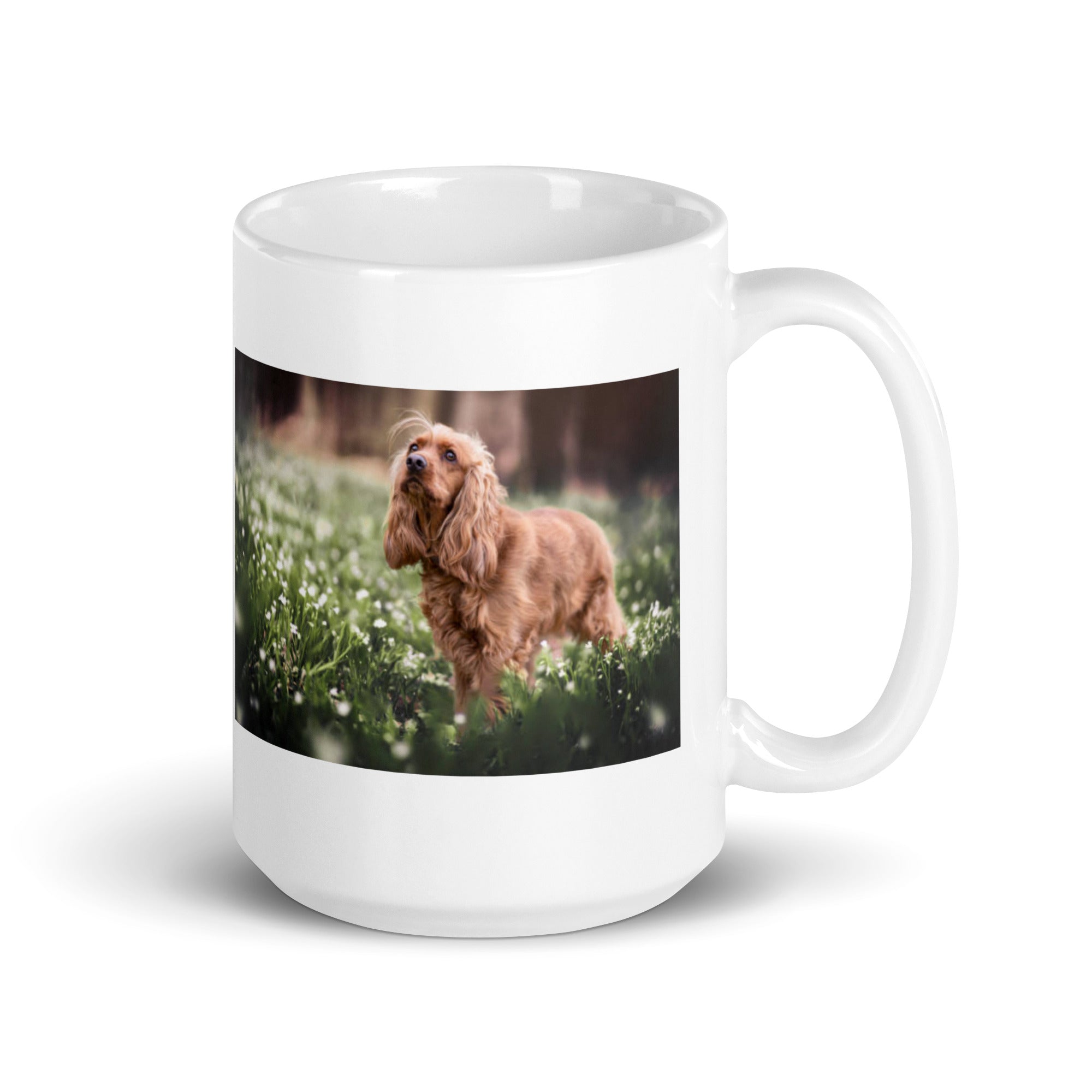 "Spaniel Mug #1: The Eager Retriever (Ceramic)"