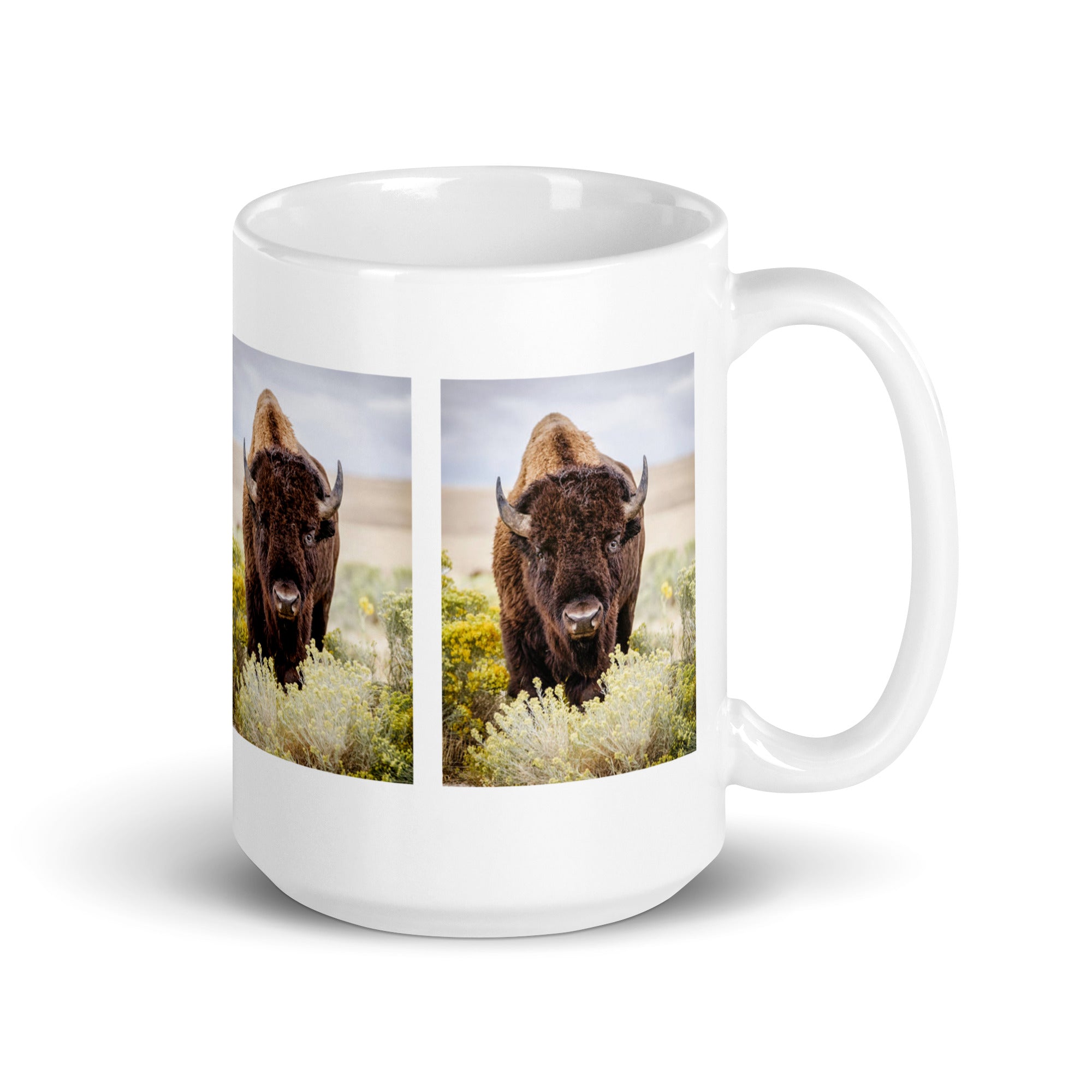 "Bison Mug #1: The Roaming Giant (Ceramic)"