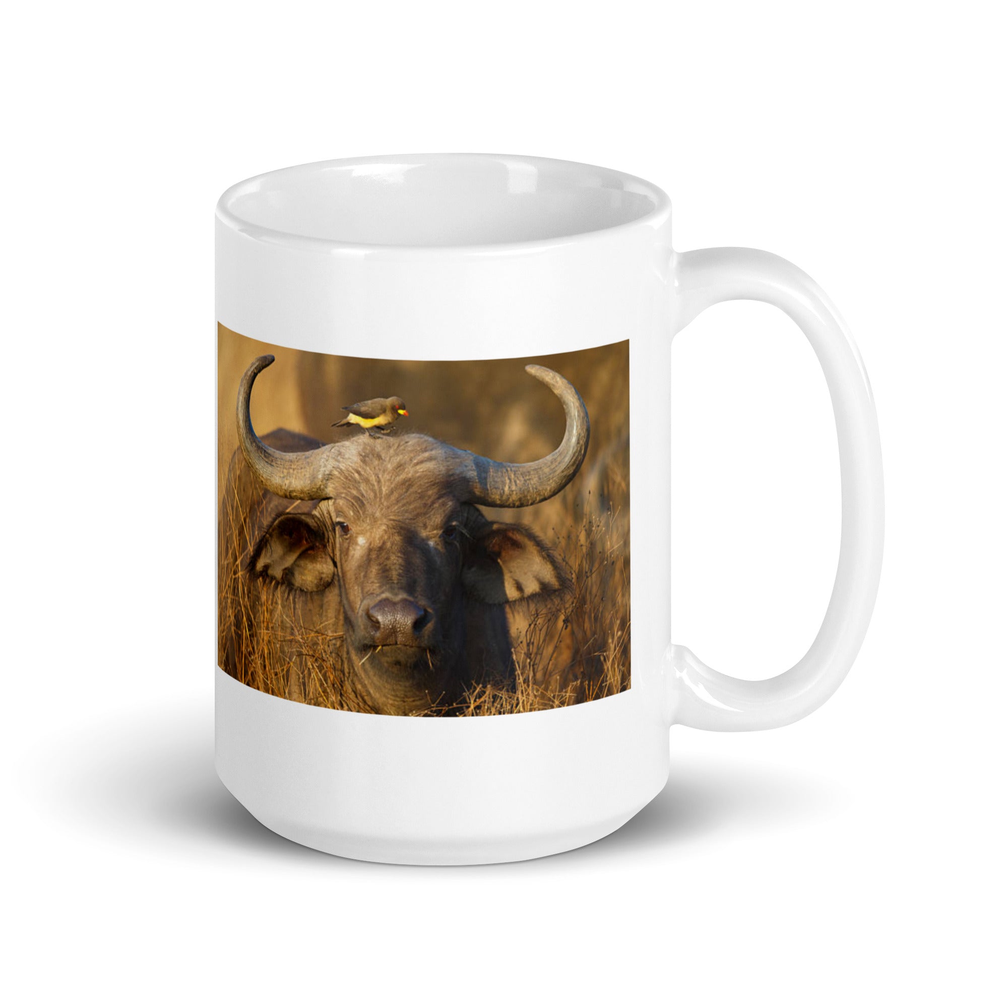 "Buffalo Mug #1: The Herd's Guardian (Ceramic)"