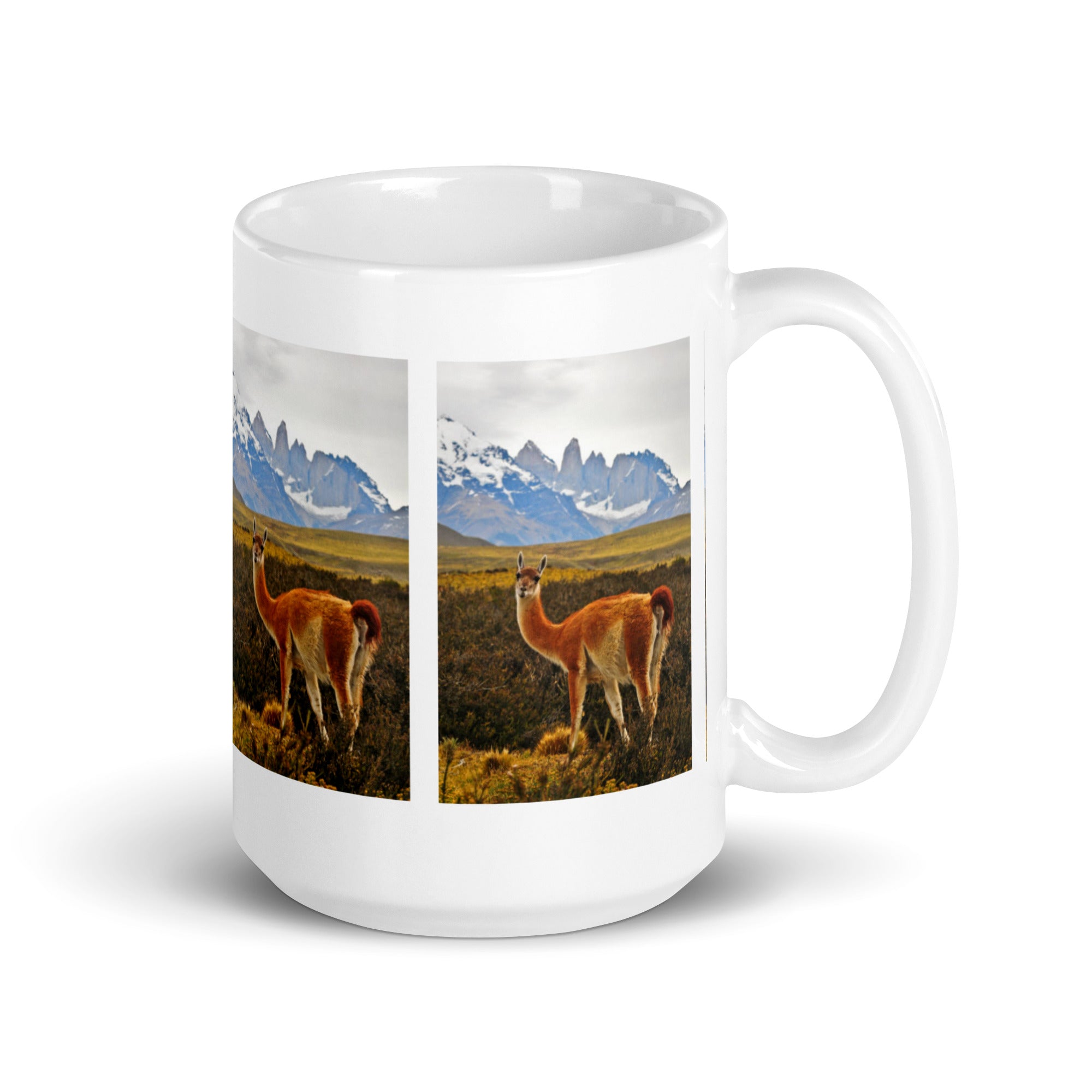 "Guanaco Mug #1: The High-Altitude Nomad (Ceramic)"