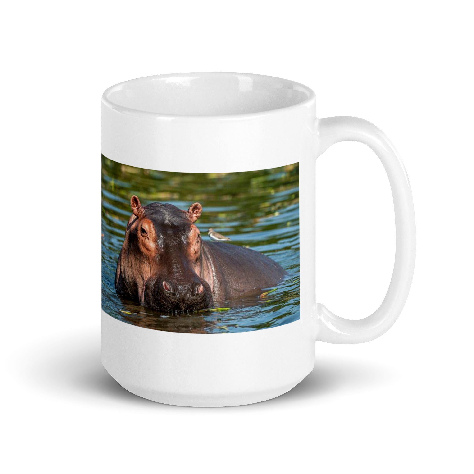 "Hippopotamus Mug #1: The River Behemoth (Ceramic)"