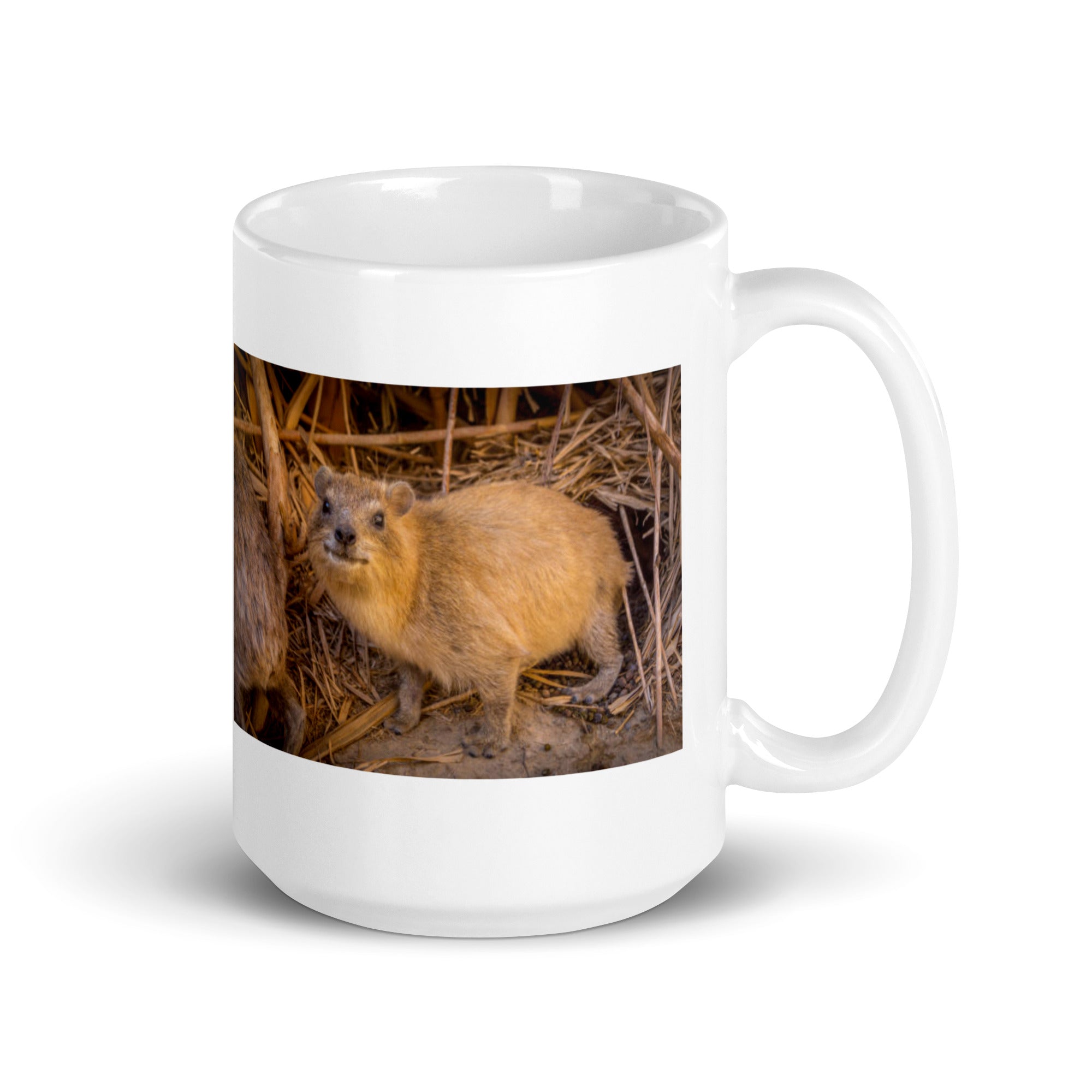 "Hyrax Mug #1: The Rock-Dwelling Relative (Ceramic)"