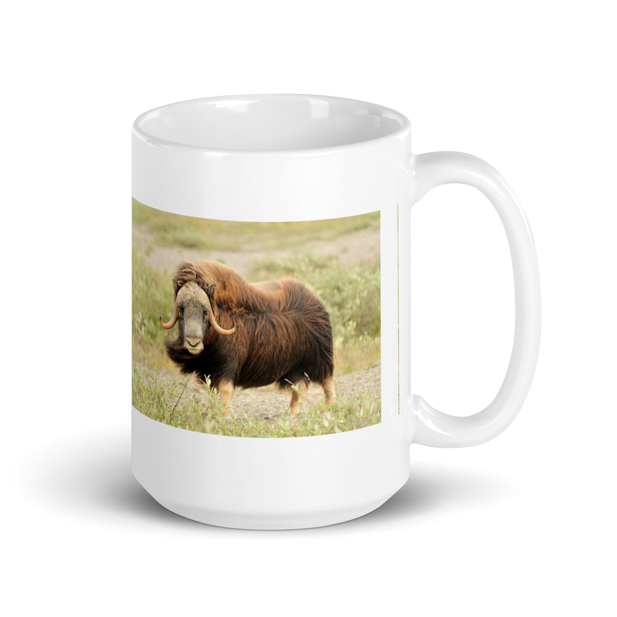 "Musk Ox Mug #1: The Arctic Defender (Ceramic)"