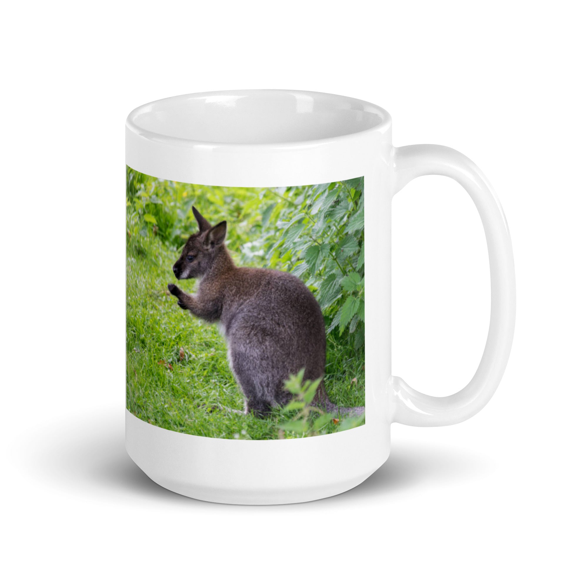 "Wallaby Mug #1: The Hopping Hopper (Ceramic)"