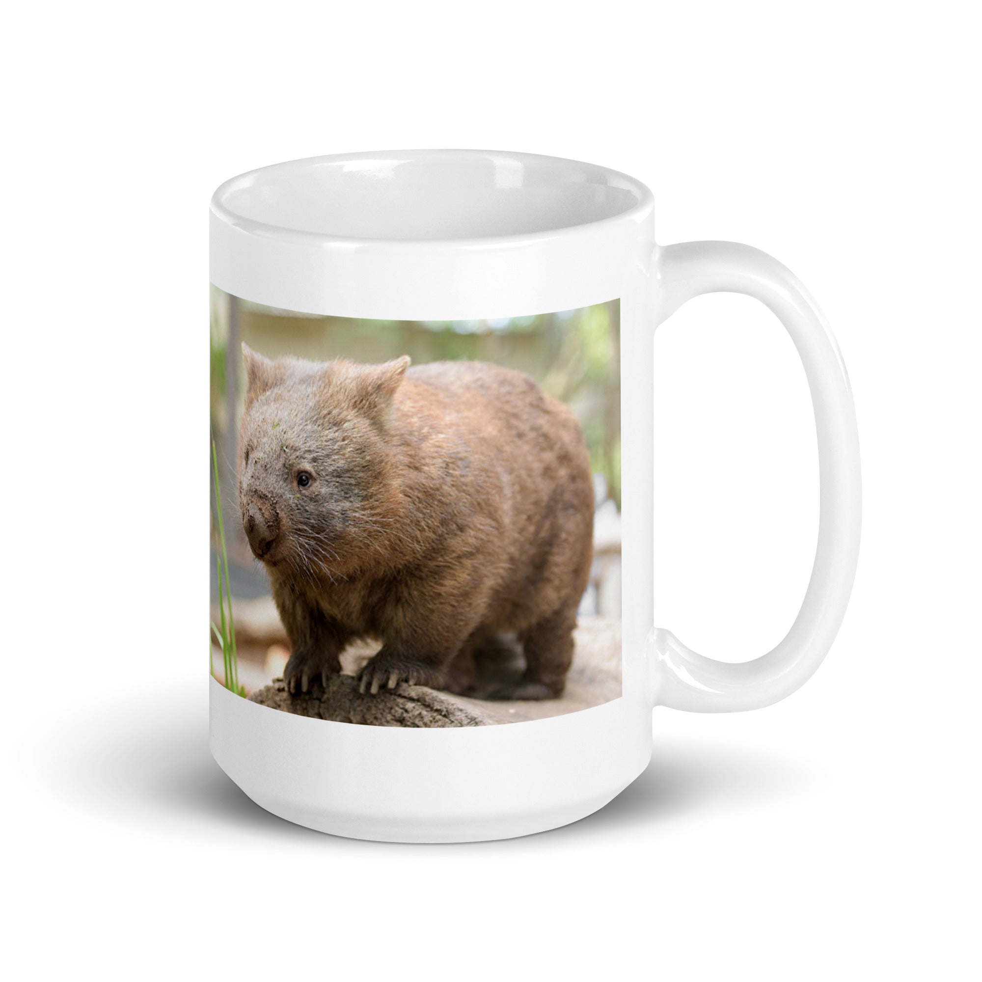 "Wombat Mug #1: The Burrow Builder (Ceramic)"