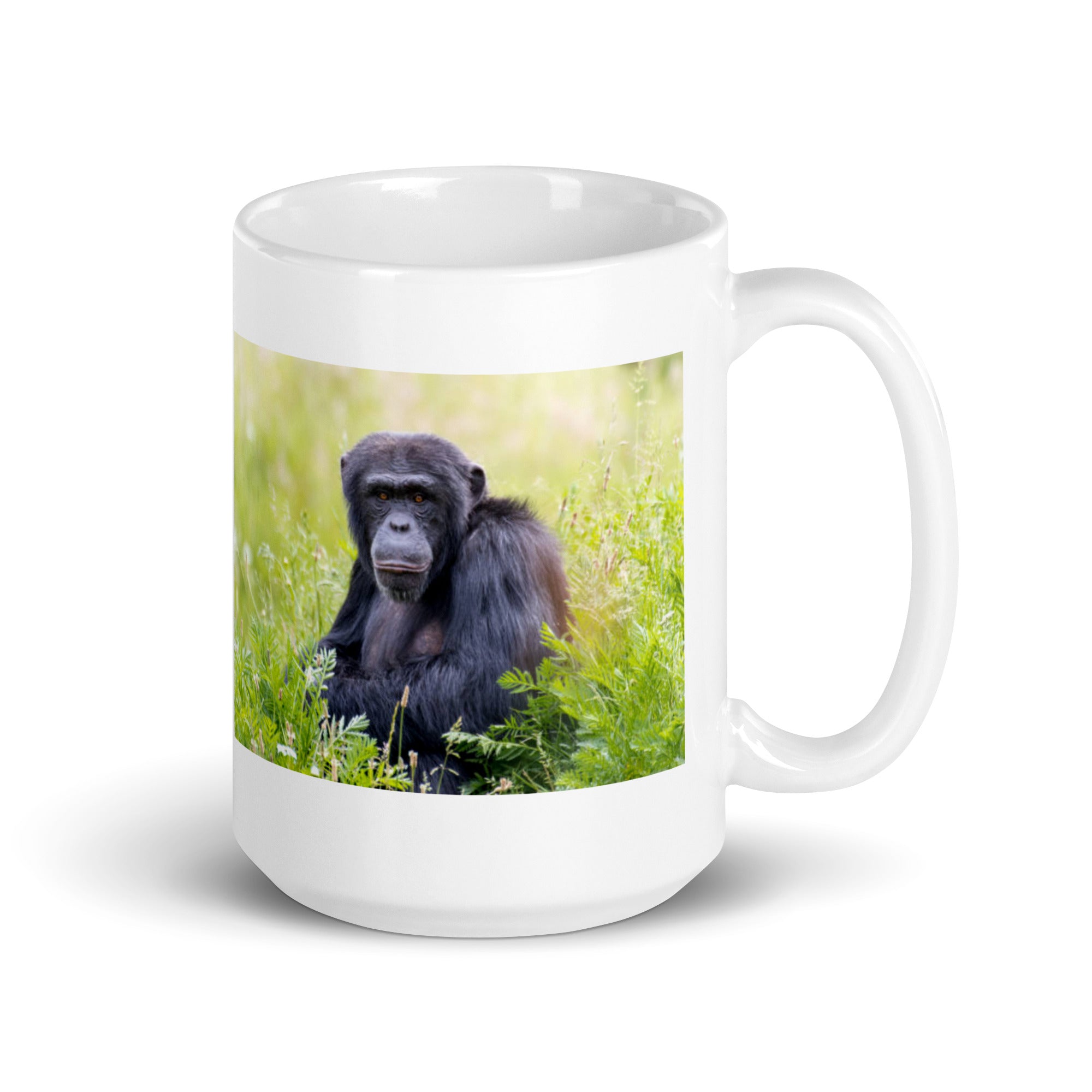 "Bonobo Mug #1: The Peace-Loving Primate (Ceramic)"