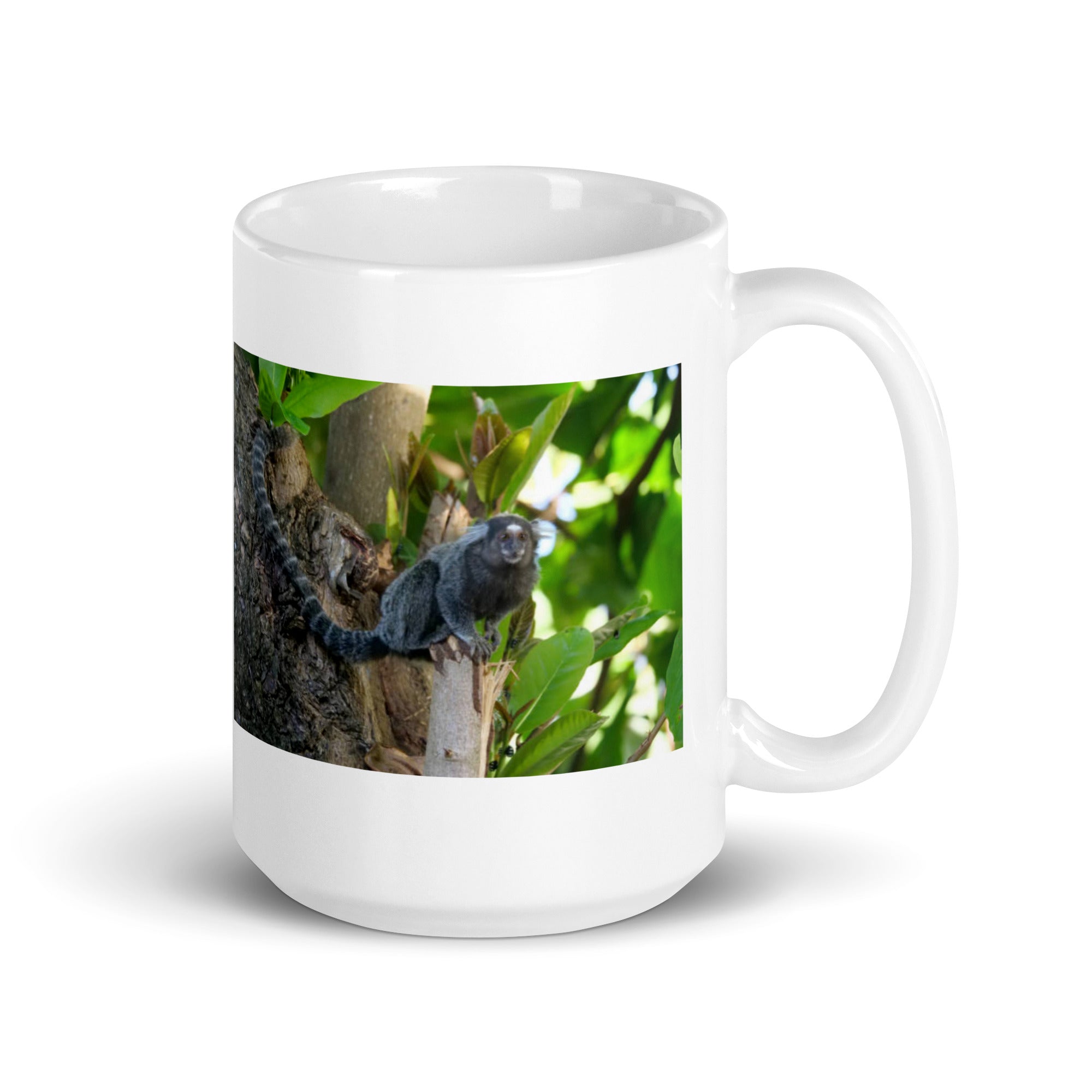 "Marmoset Mug #1: The Tiny Treetop Acrobat (Ceramic)"