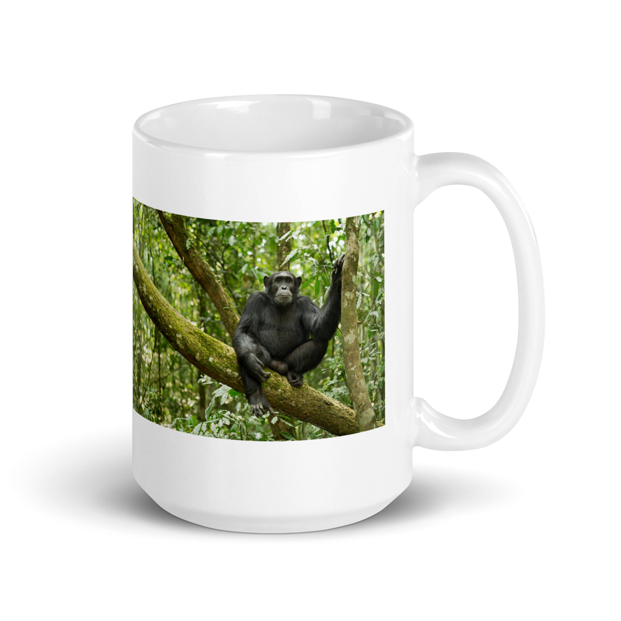 "Monkey Mug #1: The Curious Climber (Ceramic)"