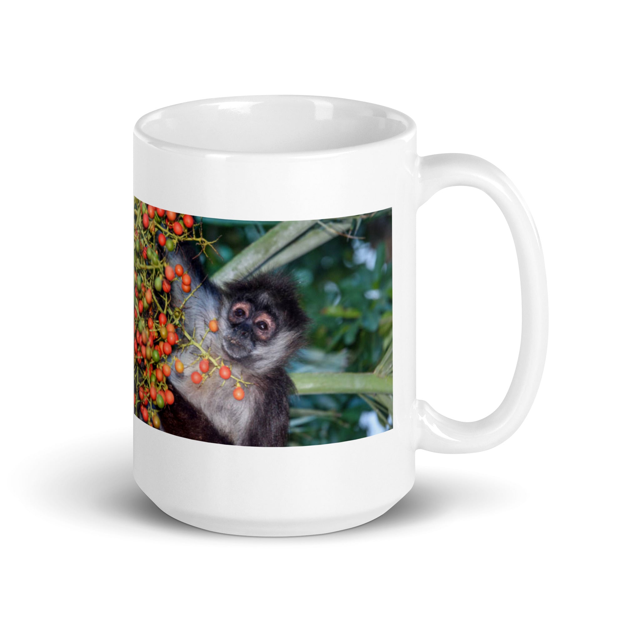 "Spider Monkey Mug #1: The Agile Brachiator (Ceramic)"