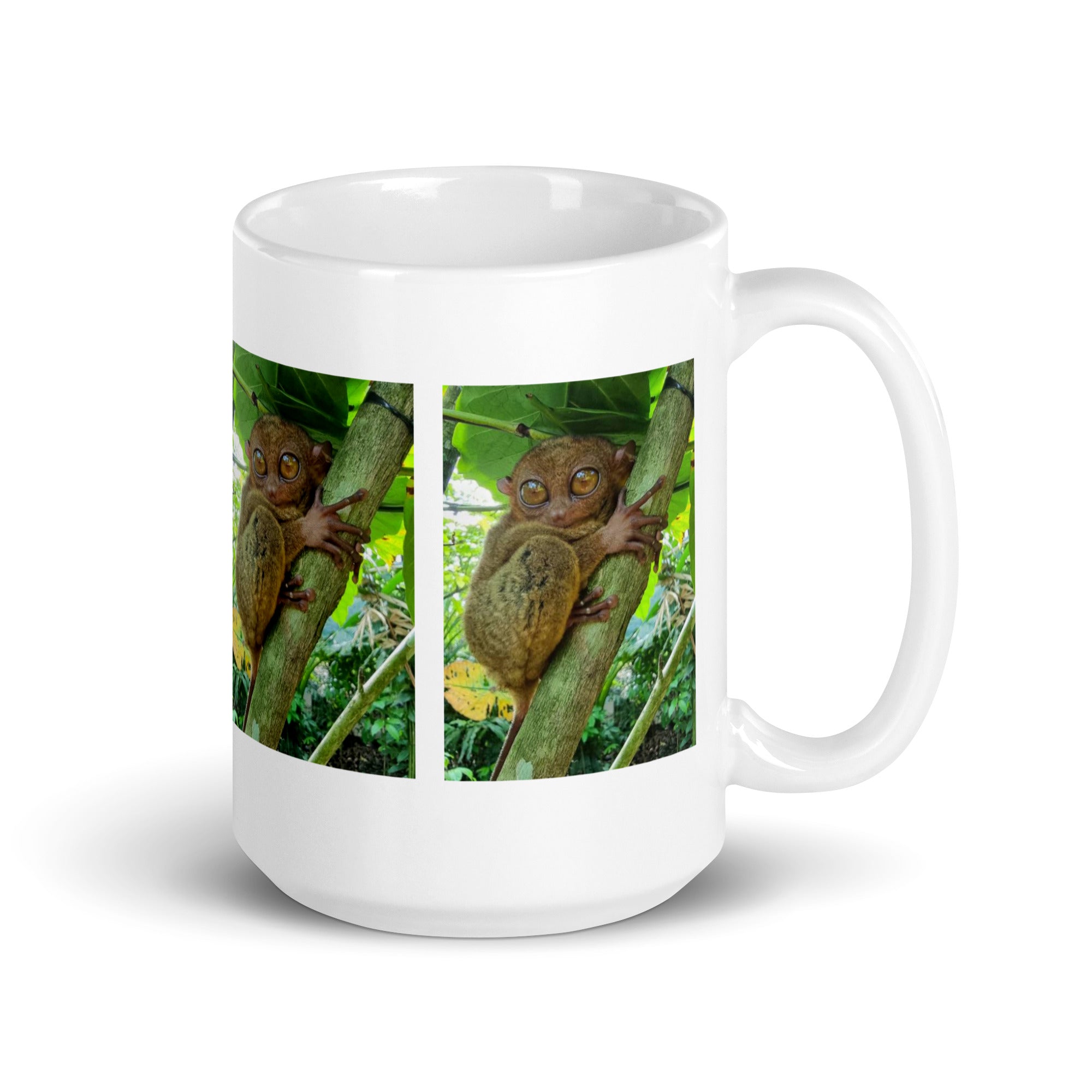 "Tarsier Mug #1: The Big-Eyed Night Gazer (Ceramic)"