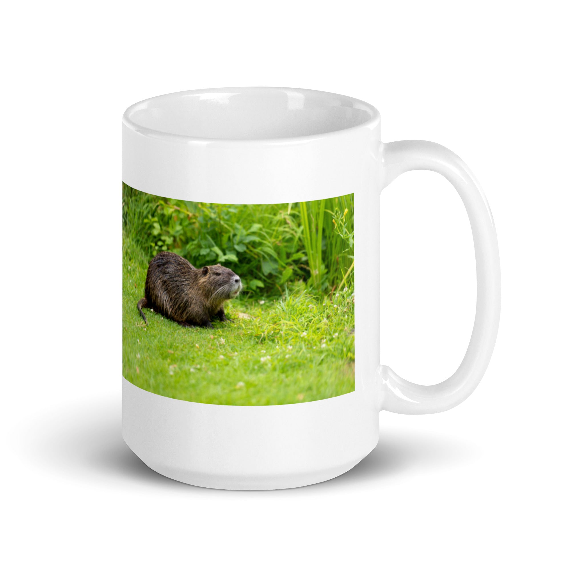 "Muskrat Mug #1: The Wetland Engineer (Ceramic)"