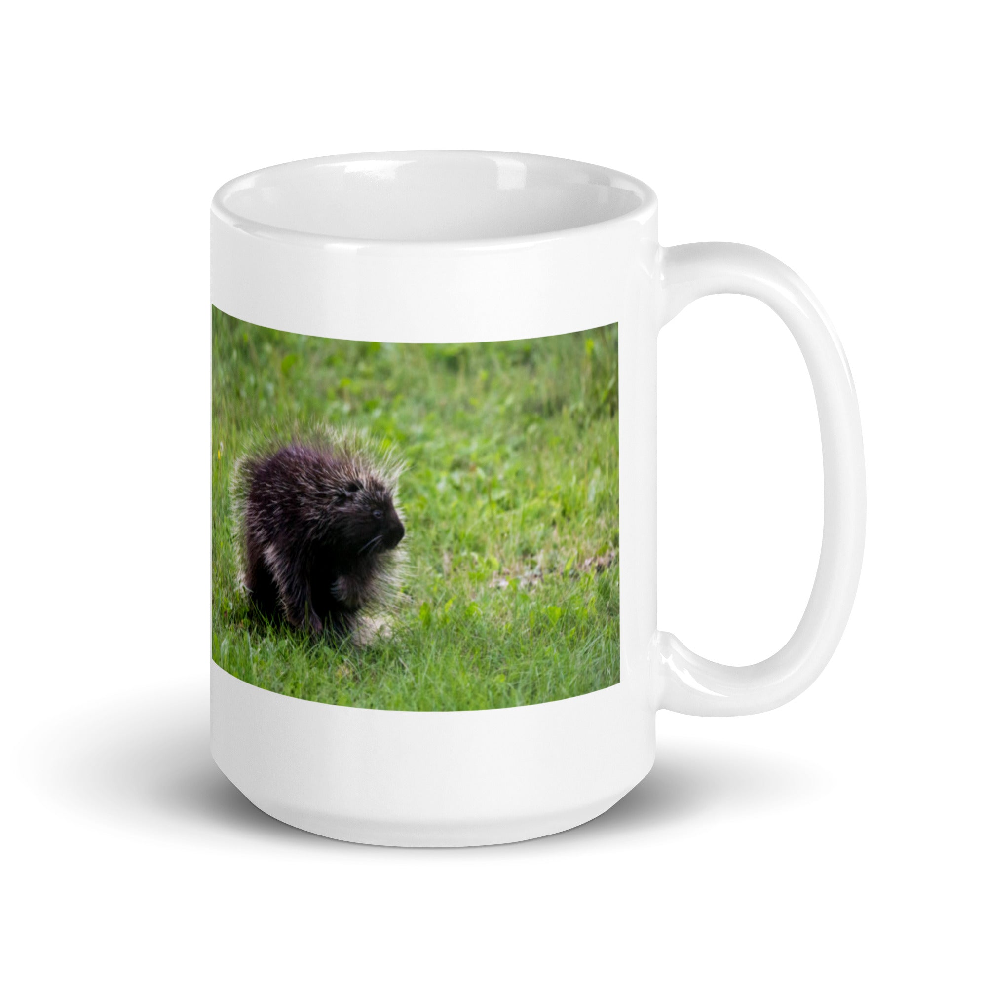 "Porcupine Mug #1: The Prickly Defender (Ceramic)"