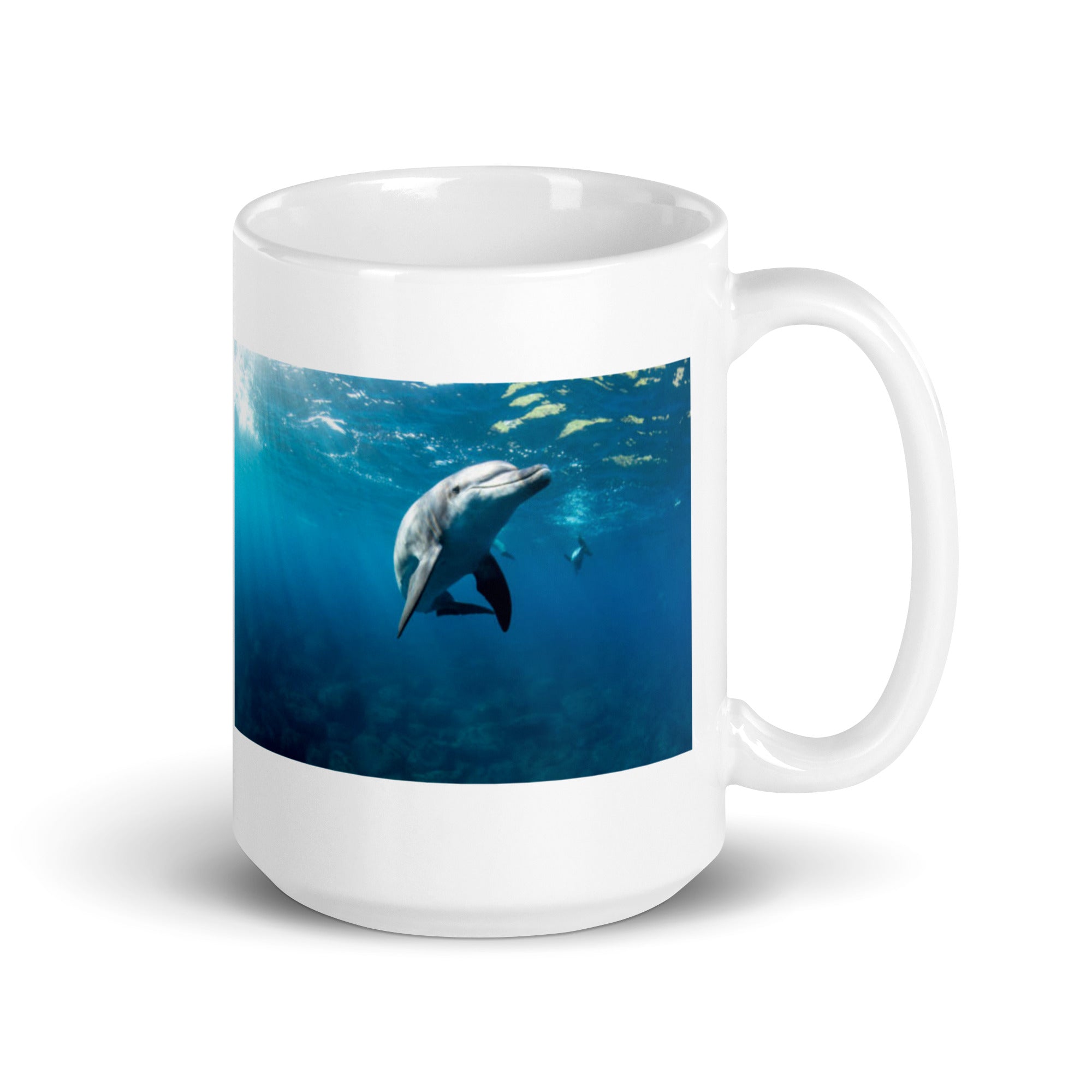 Dolphin Mug #1: The Echolocator (Ceramic)