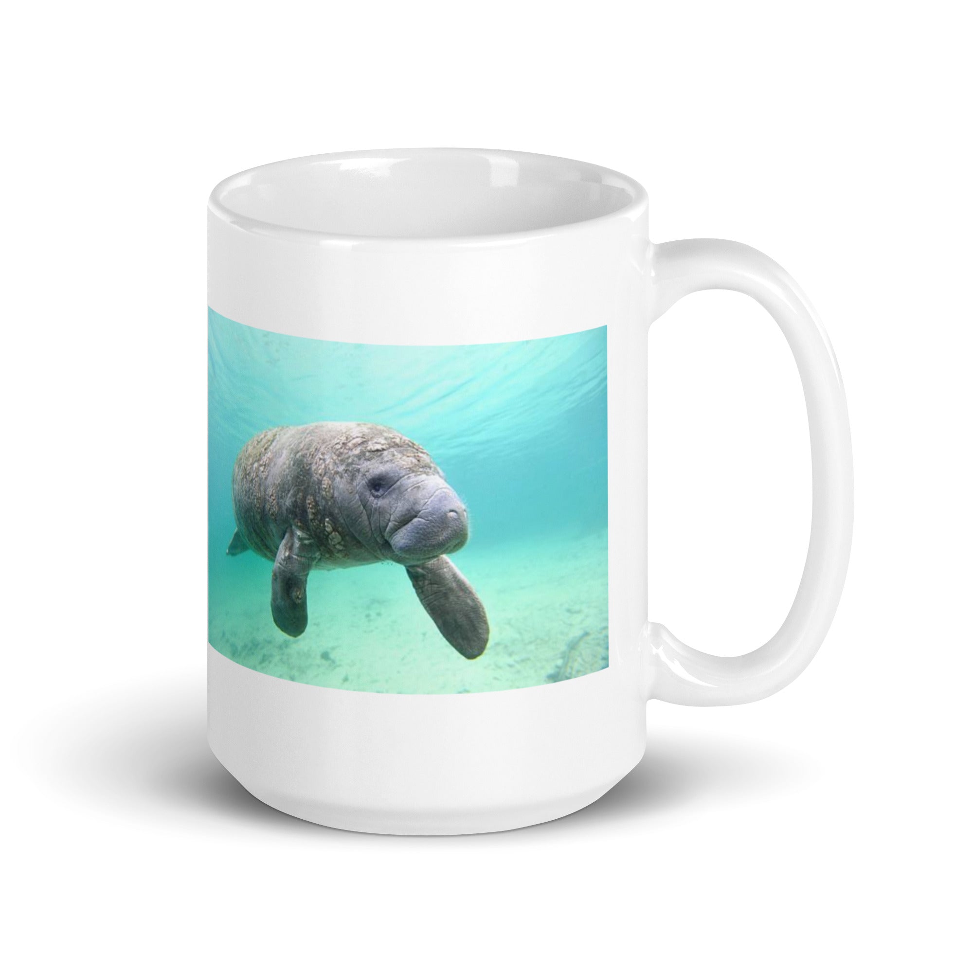 Manatee Mug #1: The Gentle Grazer (Ceramic)