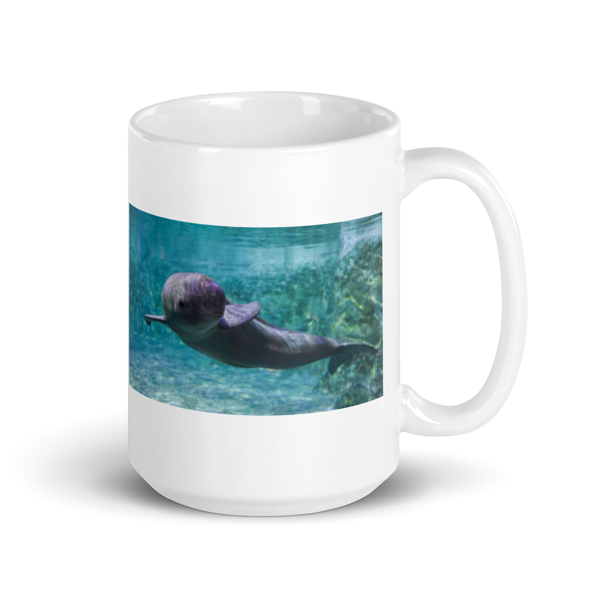 Porpoise Mug #1: The Smiling Cetacean (Ceramic)