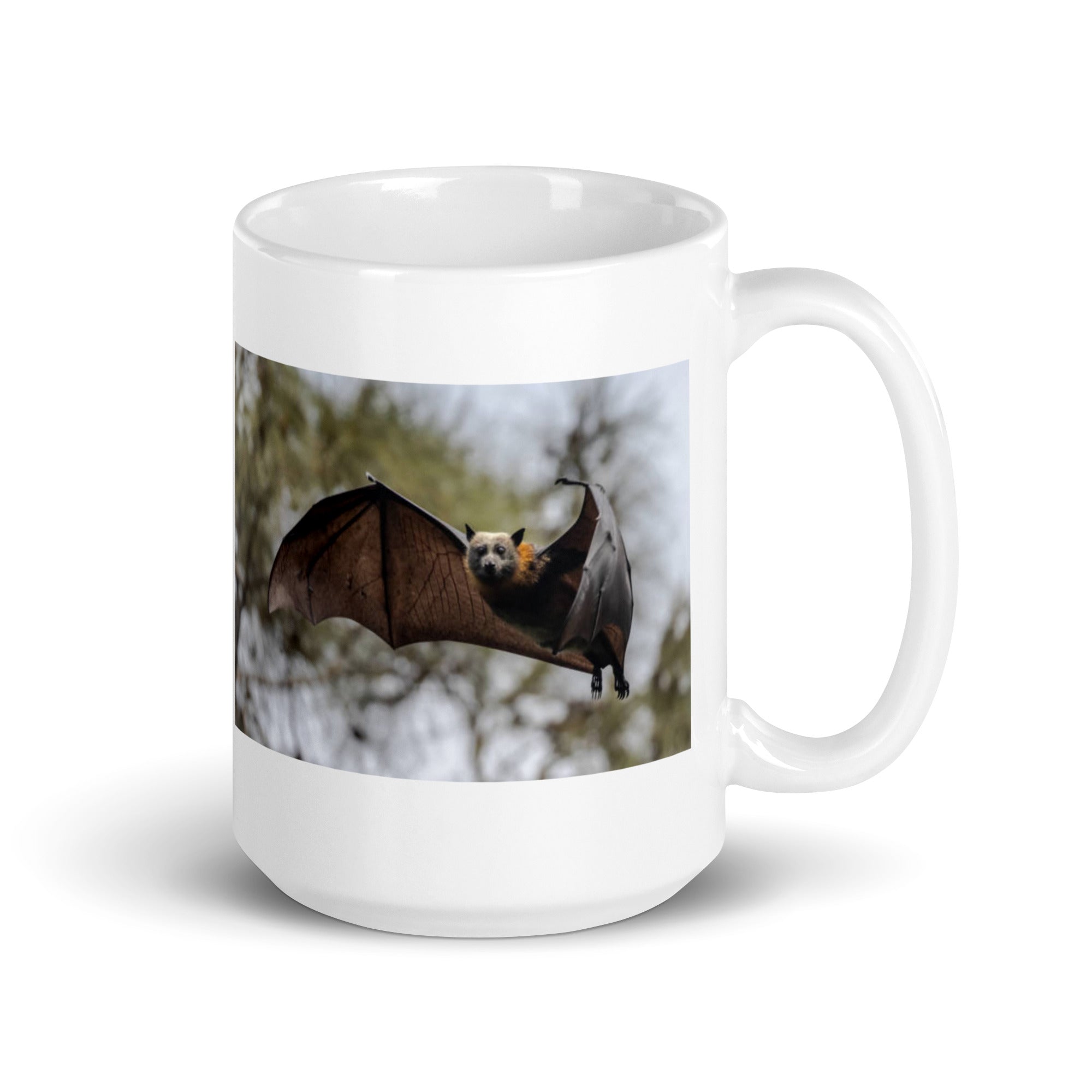 Bat Mug #1: The Echolocating Navigator (Ceramic)