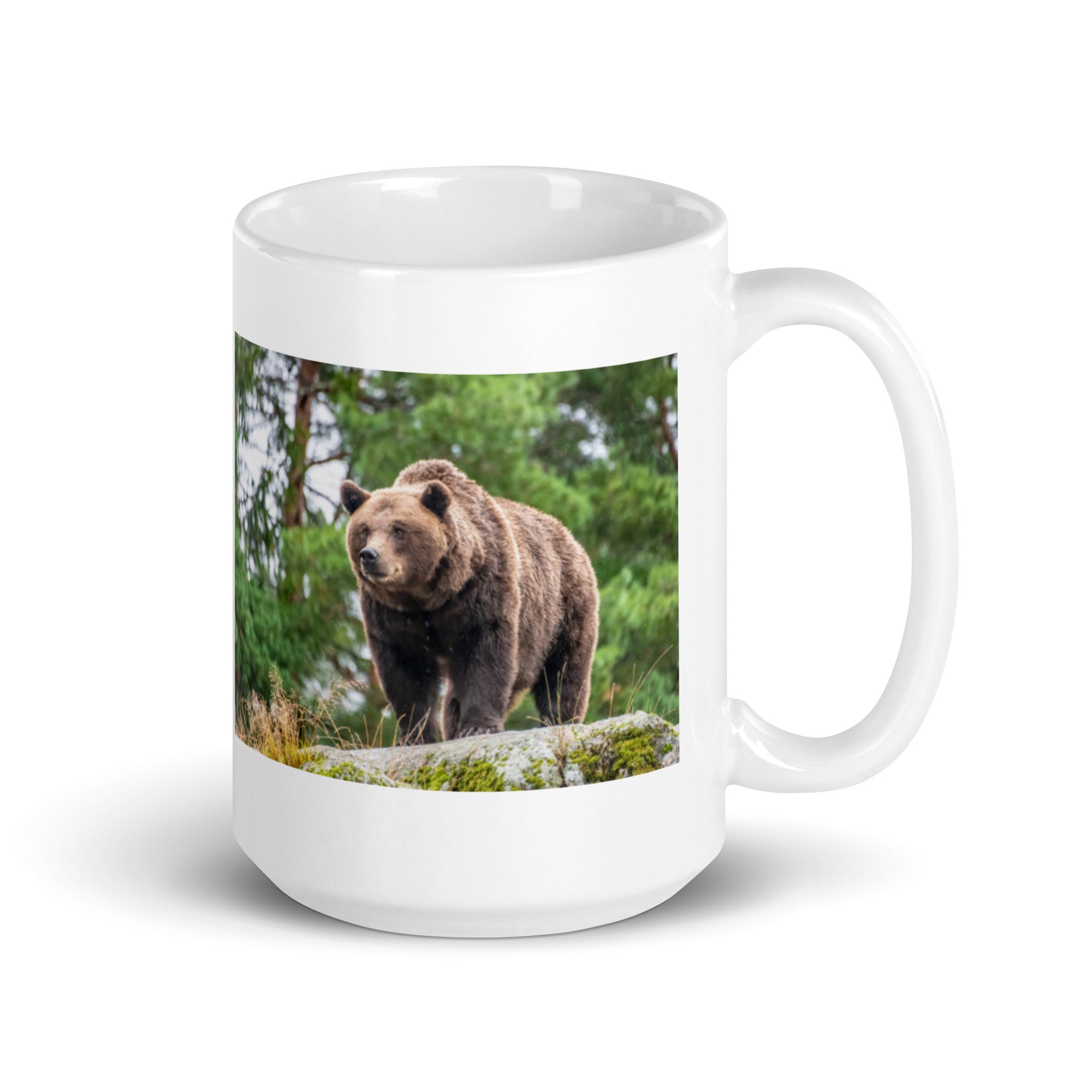 Bear Mug #1: The Mighty Omnivore (Ceramic)