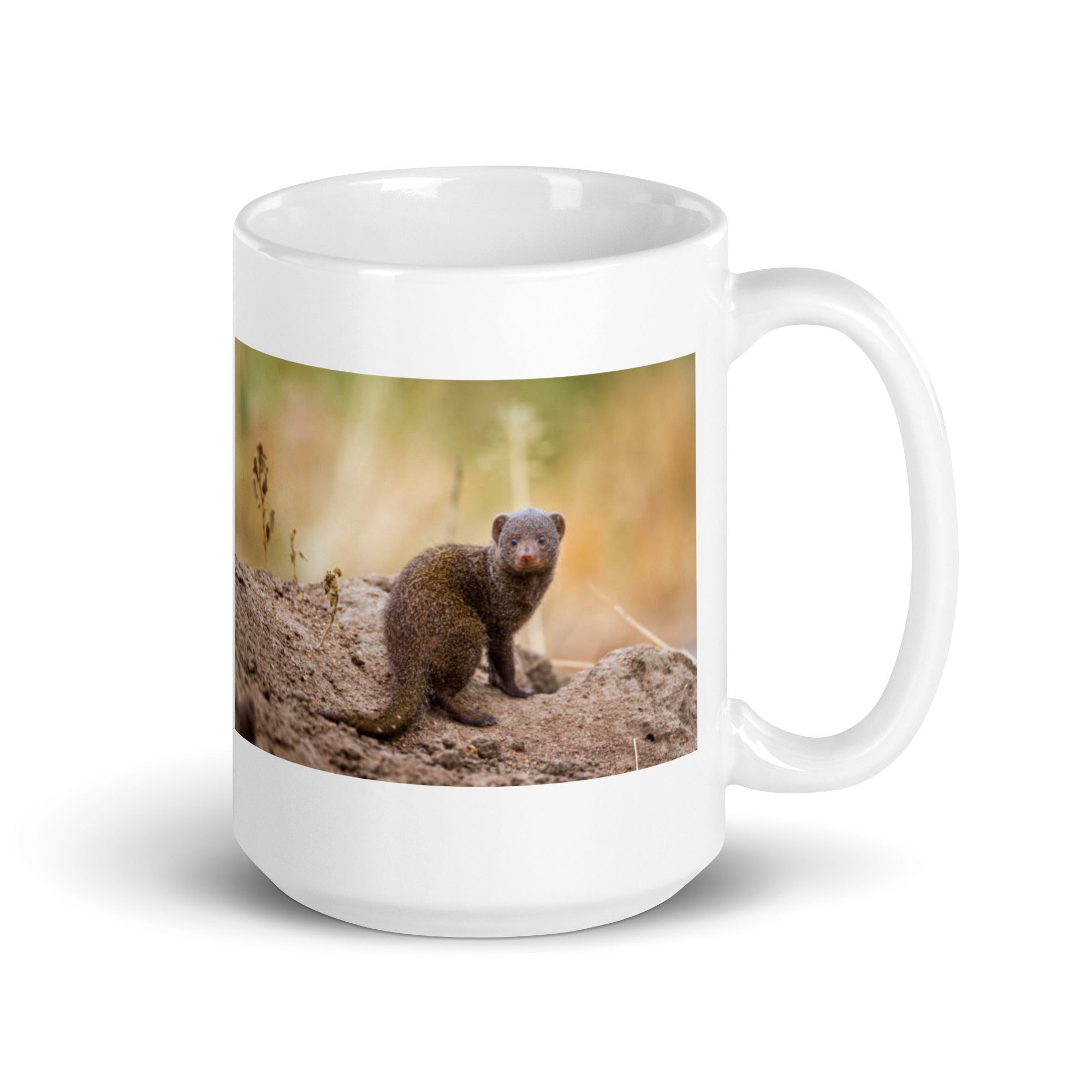 Mongoose Mug #1: The Serpent Slayer (Ceramic)