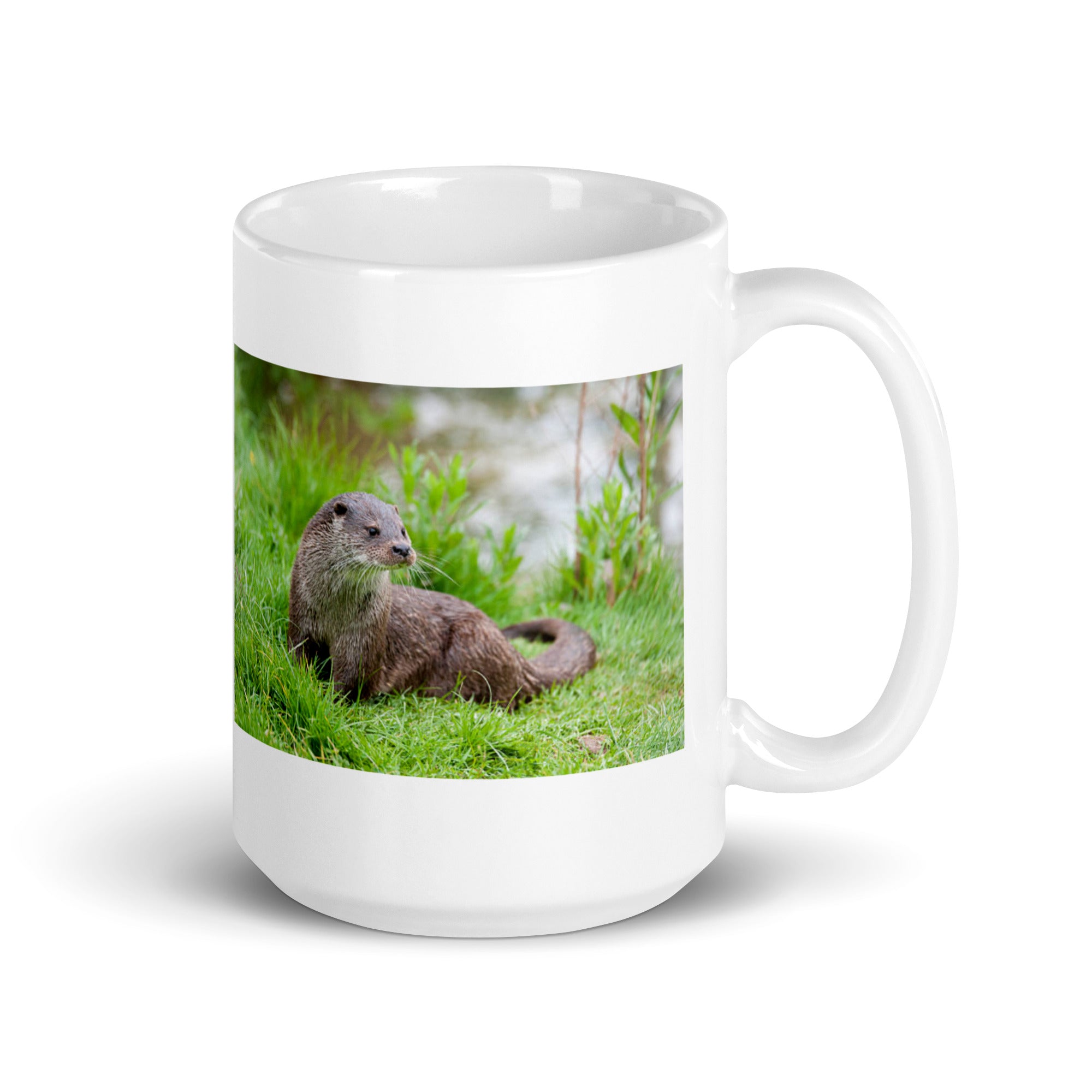 Otter Mug #1: The Playful River Runner (Ceramic)