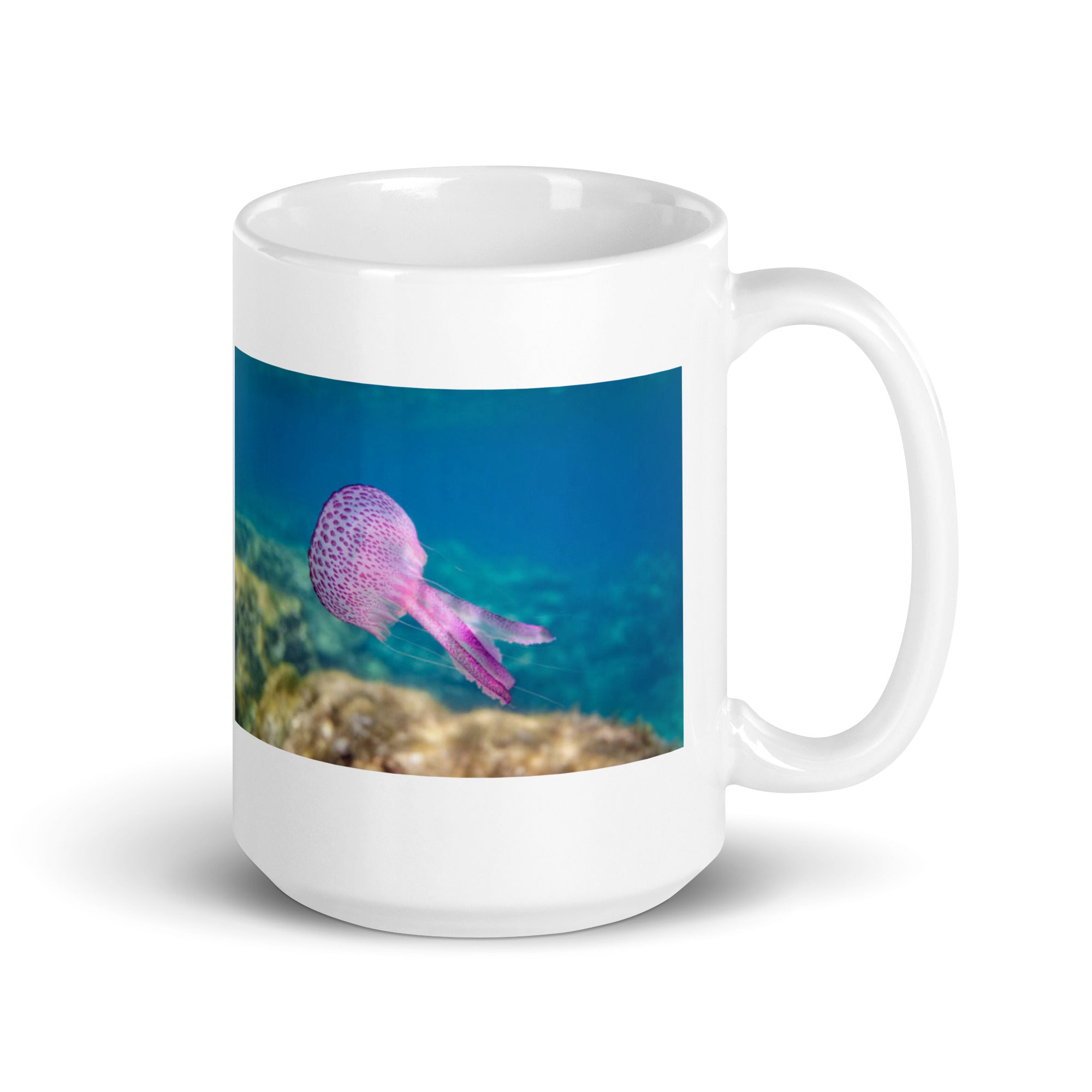 Jellyfish Mug #1: The Pulsating Drifter (Ceramic)