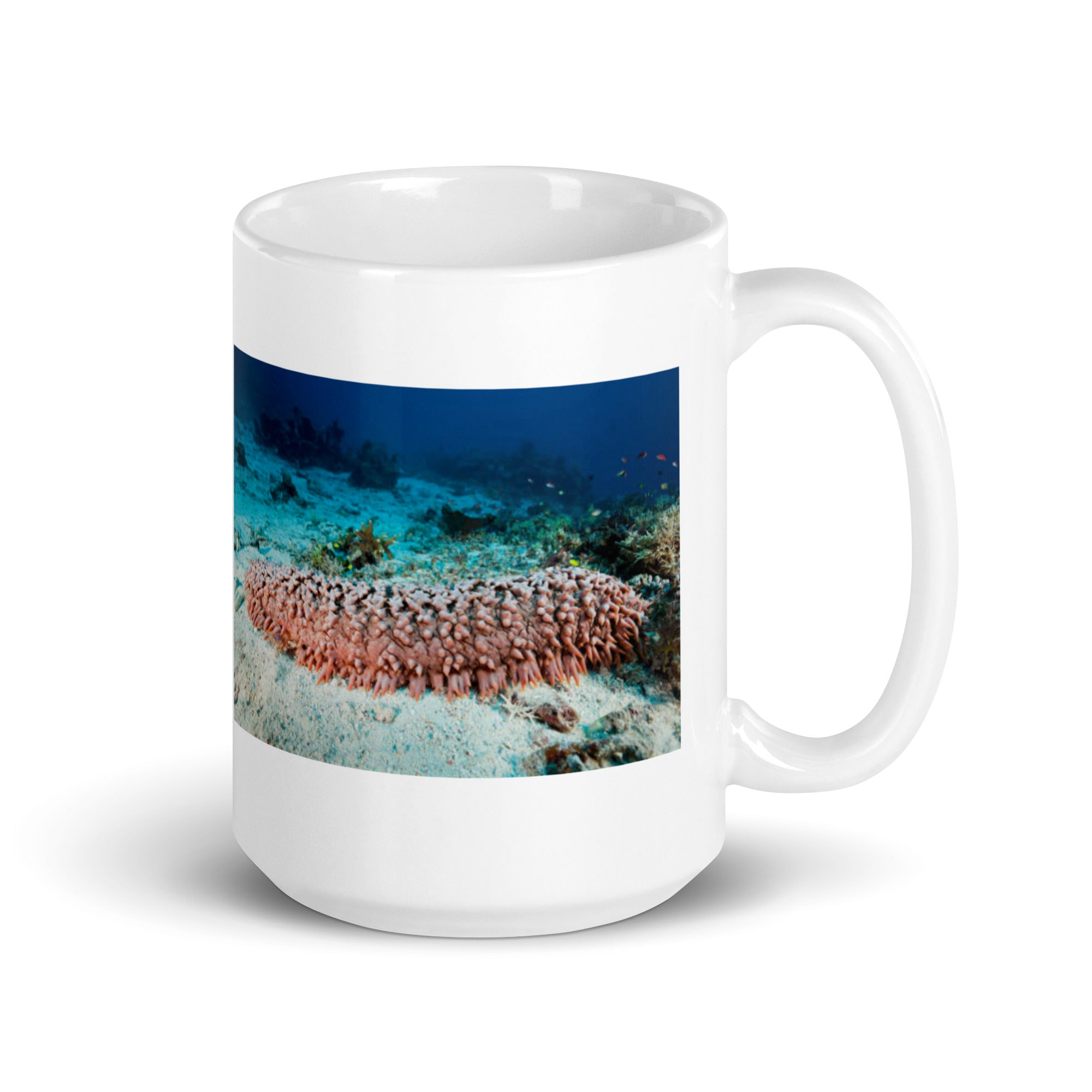 Sea Cucumber Mug #1: The Ocean Recycler (Ceramic)