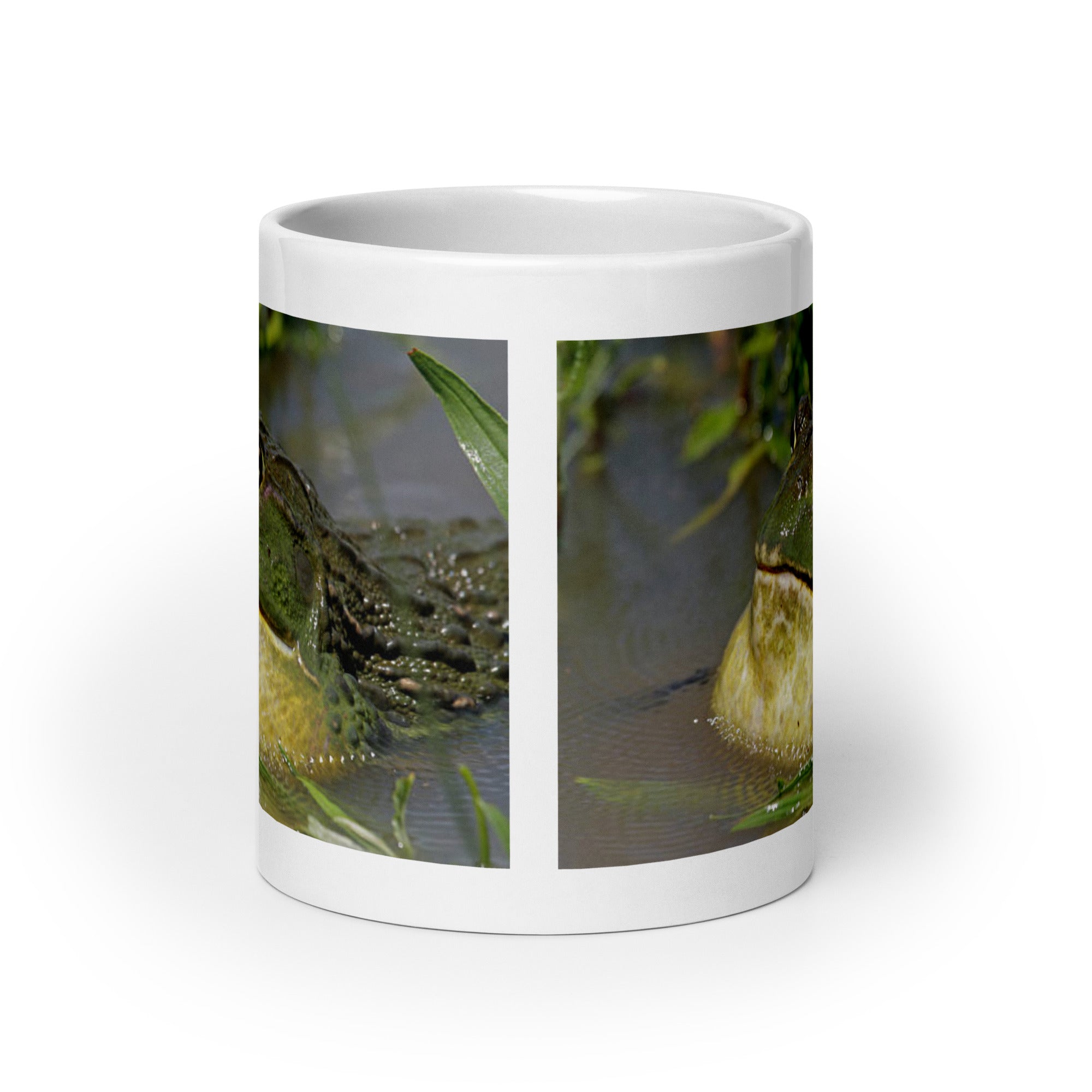 "African Bullfrog Mug #1: The Mighty Croaker (Ceramic)"