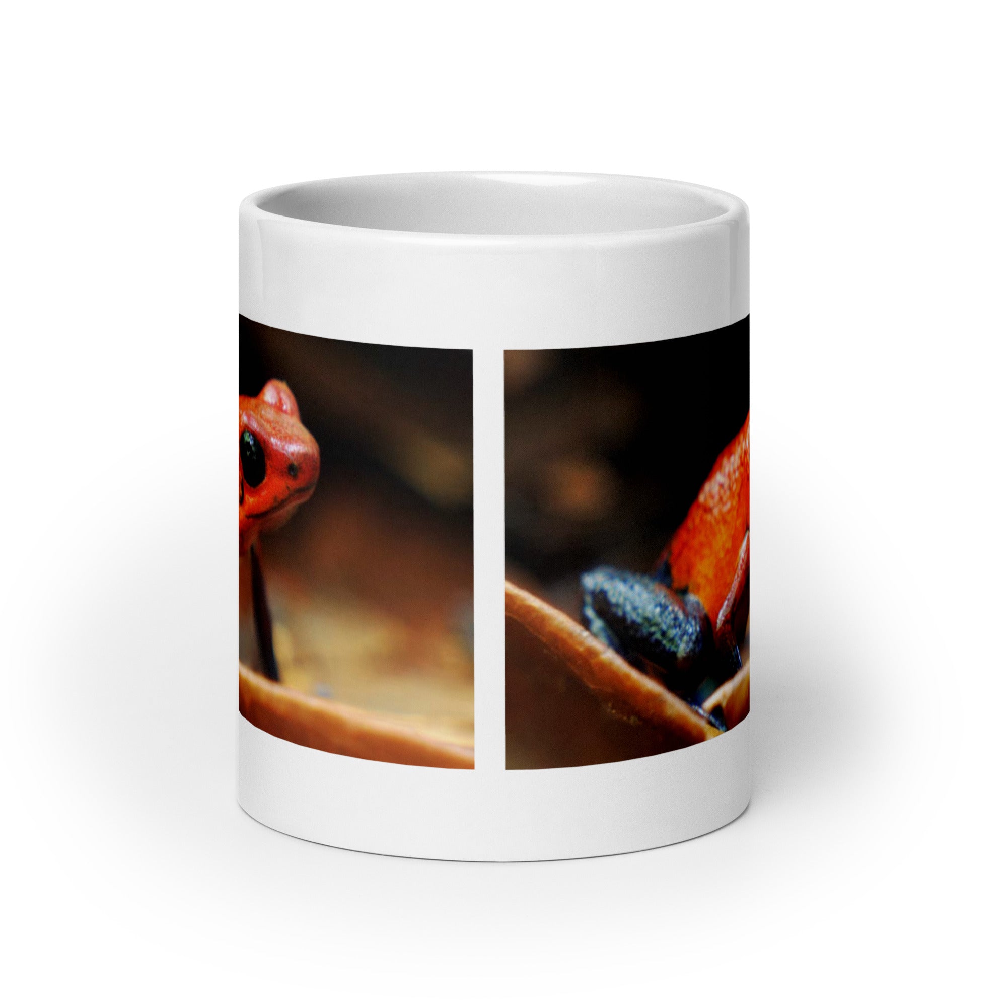 "Poison Frog Mug #1: Vibrant Colors, Powerful Nature (Ceramic)"