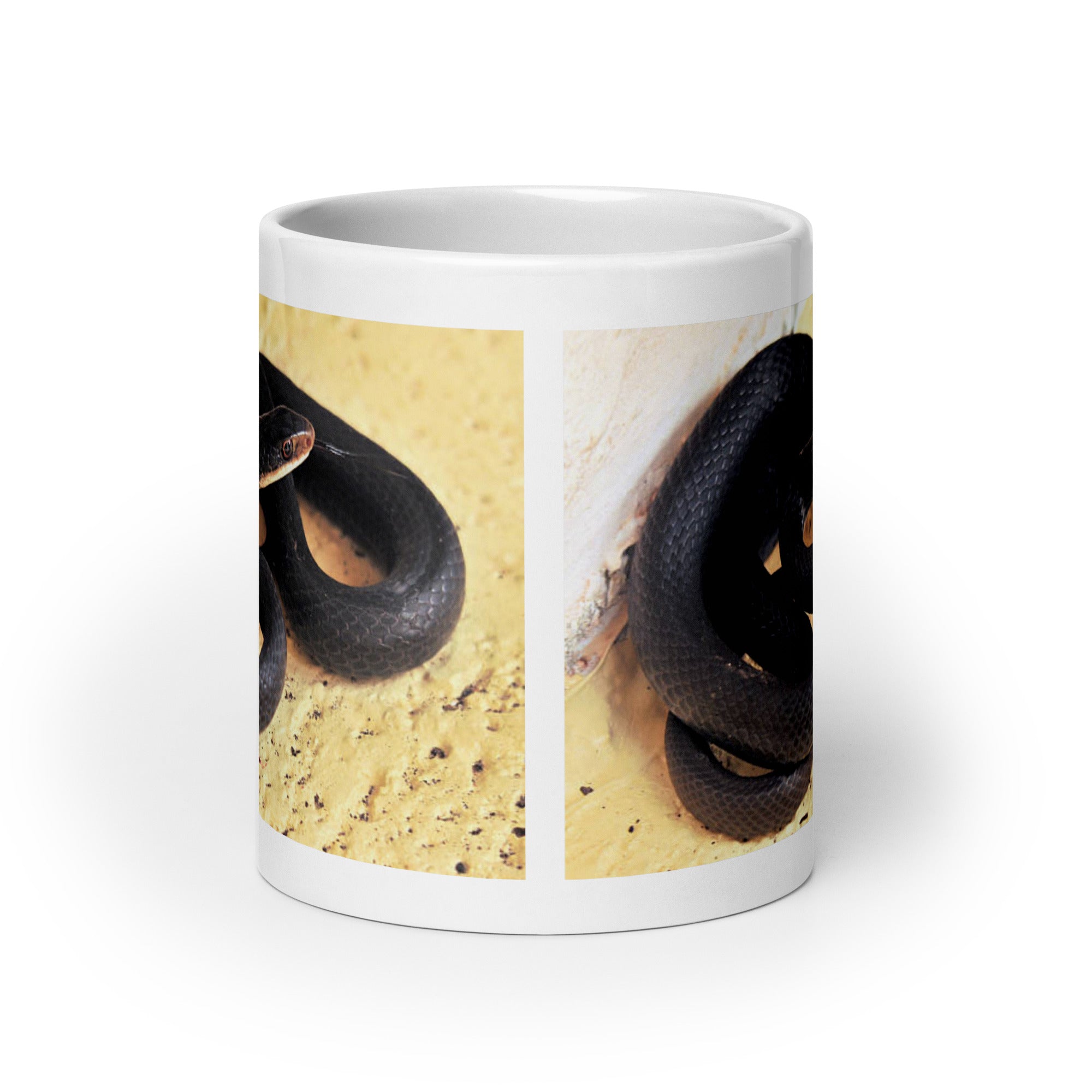 "Racer Snake Mug #1: Speed and Sleekness of the Wild (Ceramic)"