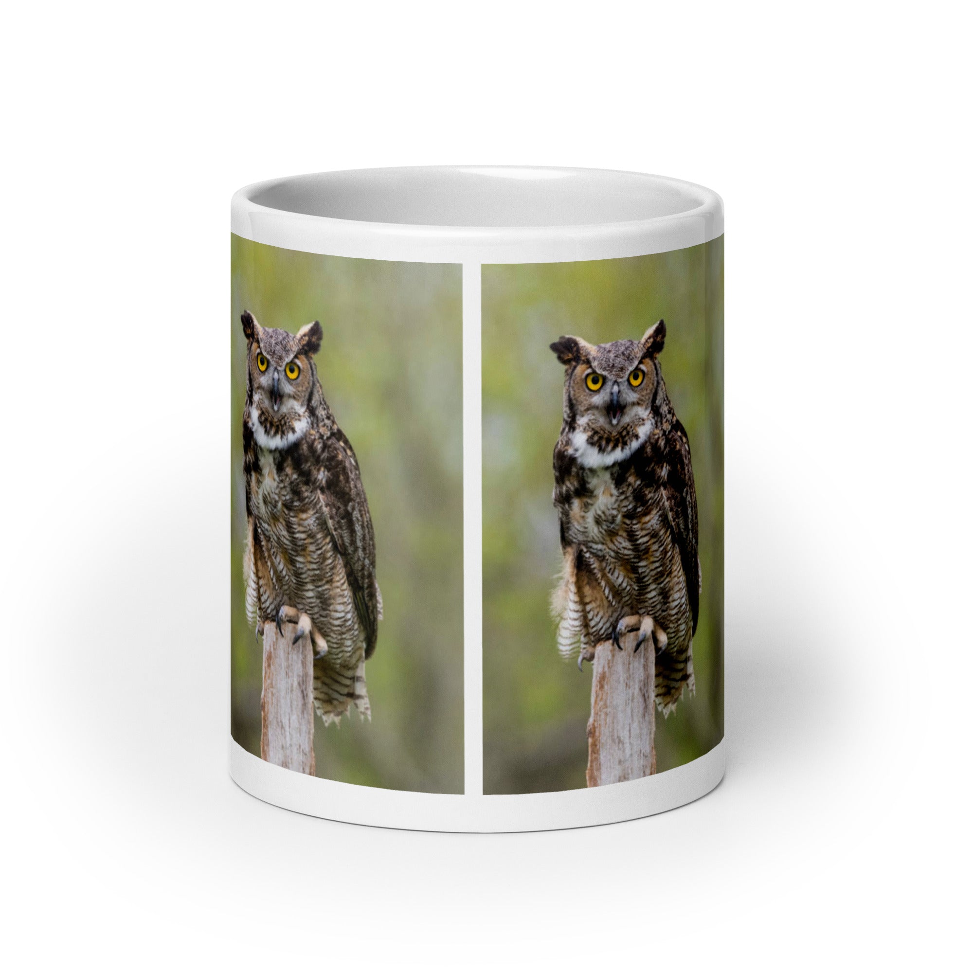 "Owl Mug #1: The Wise Watcher (Ceramic)"