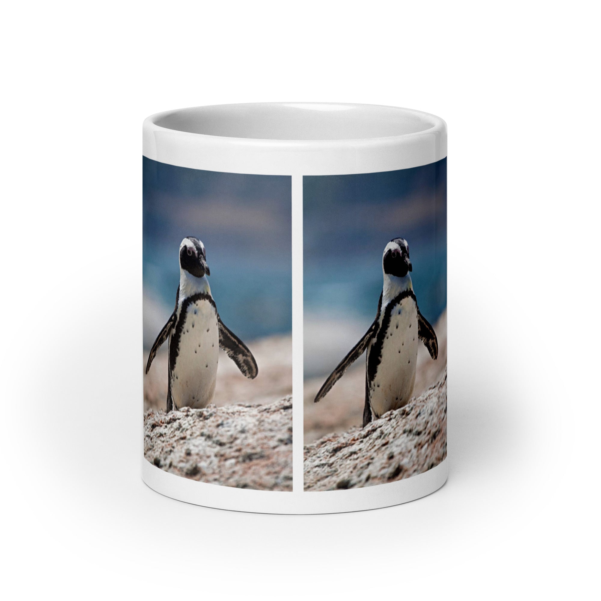 "African Penguin Mug #1: The Waddling Wonder (Ceramic)"