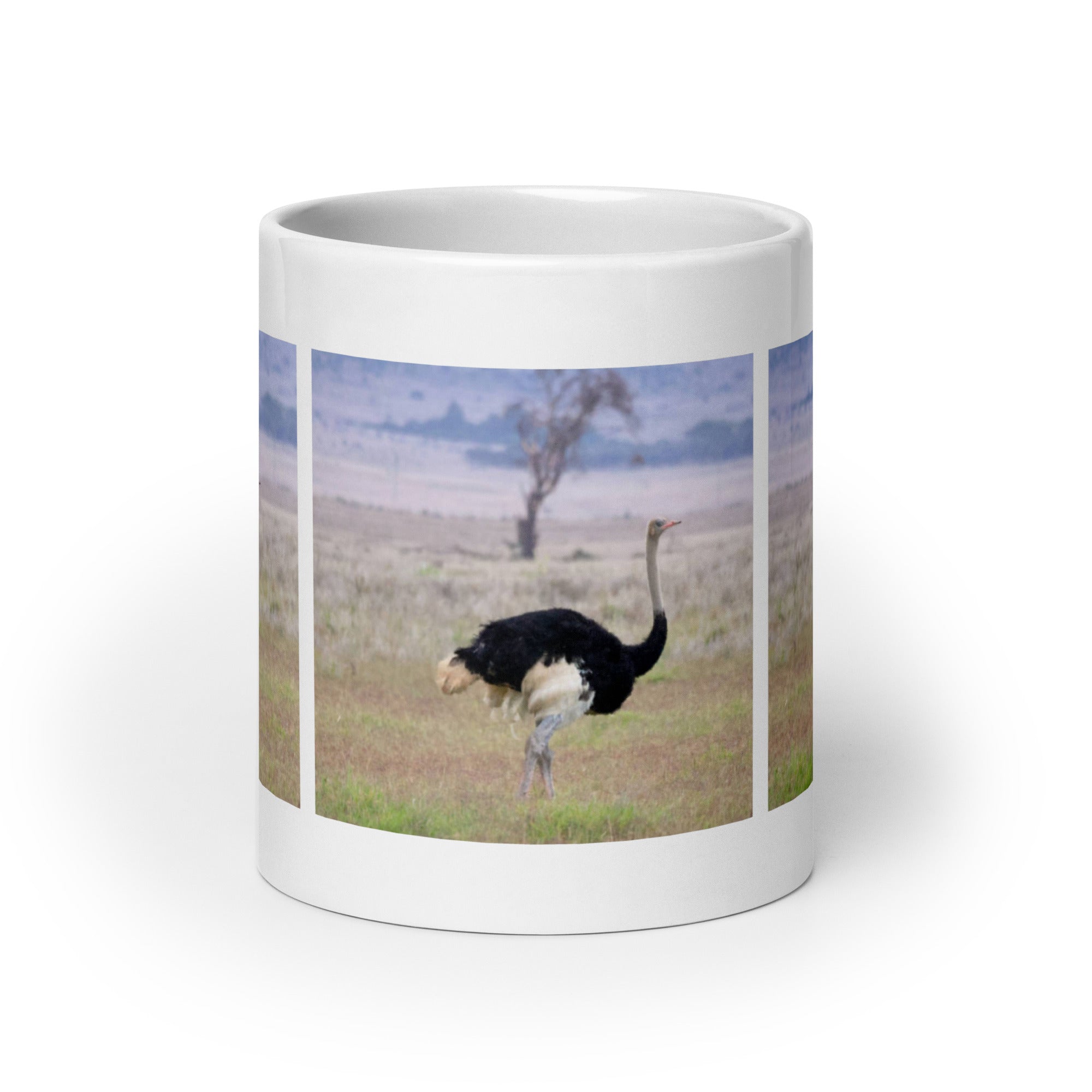 "Ostrich Mug #1: The Speedy Strider (Ceramic)"