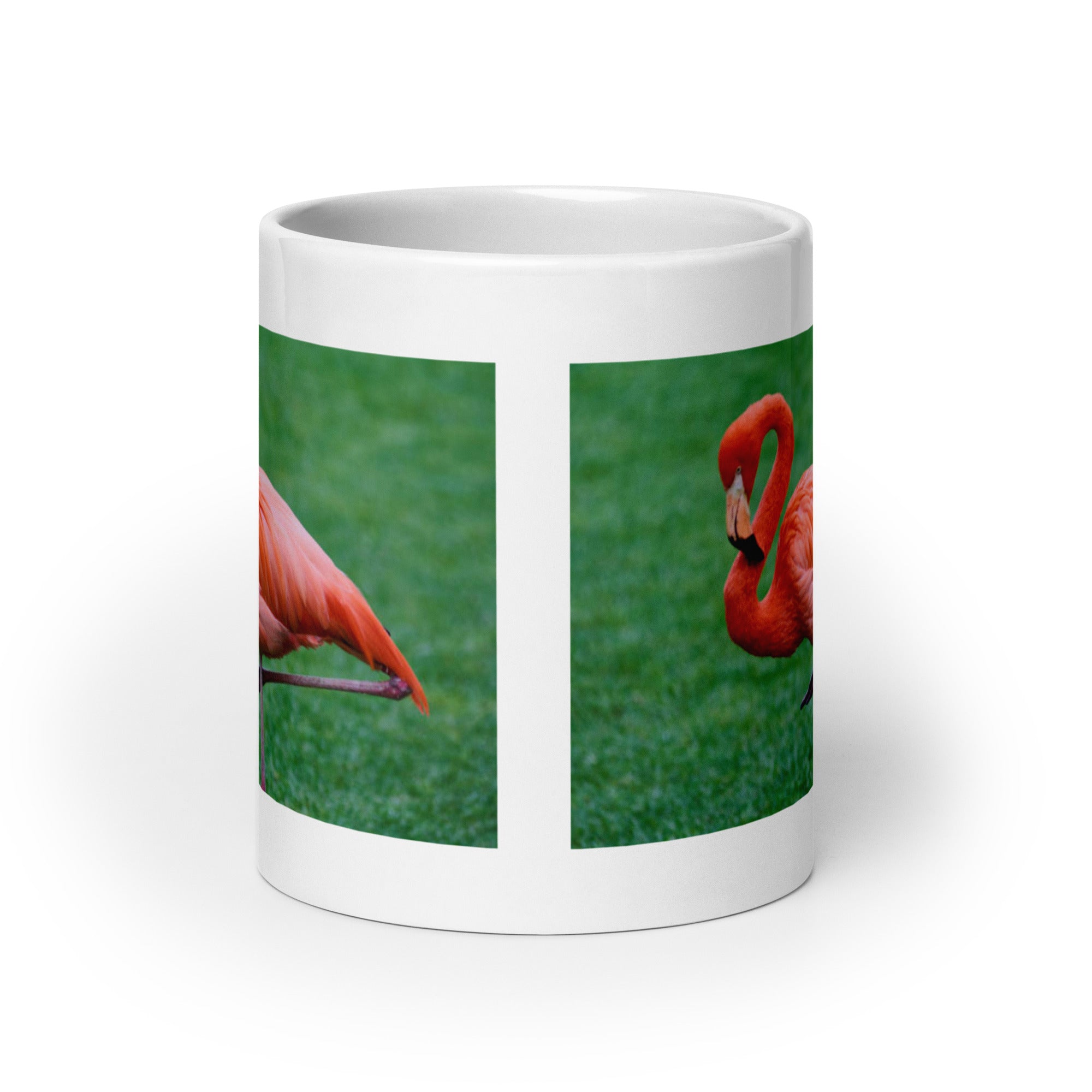 "Flamingo Mug #1: The Pink Parade (Ceramic)"