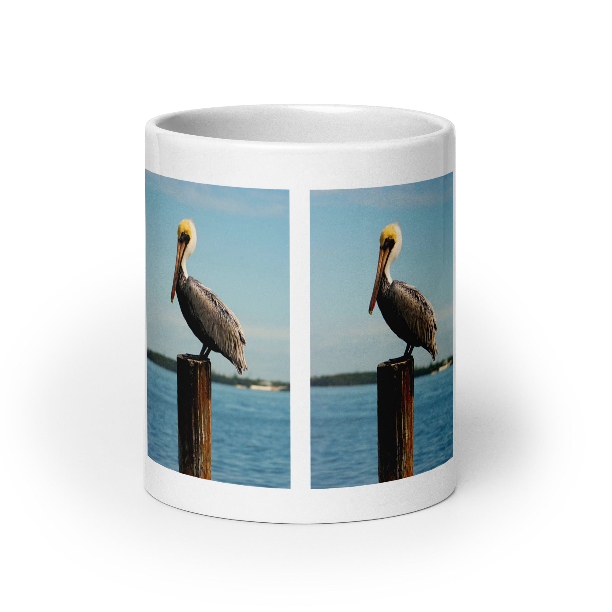 "Pelican Mug #1: The Pouch-Billed Plunger (Ceramic)"