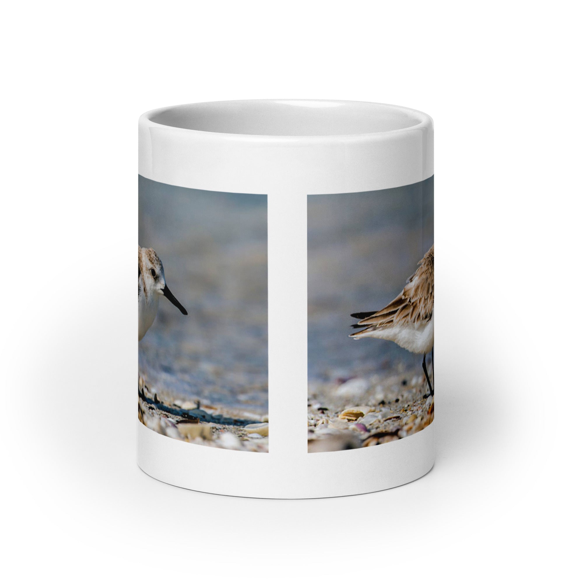 "Sandpiper Mug #1: The Shoreline Sprinter (Ceramic)"