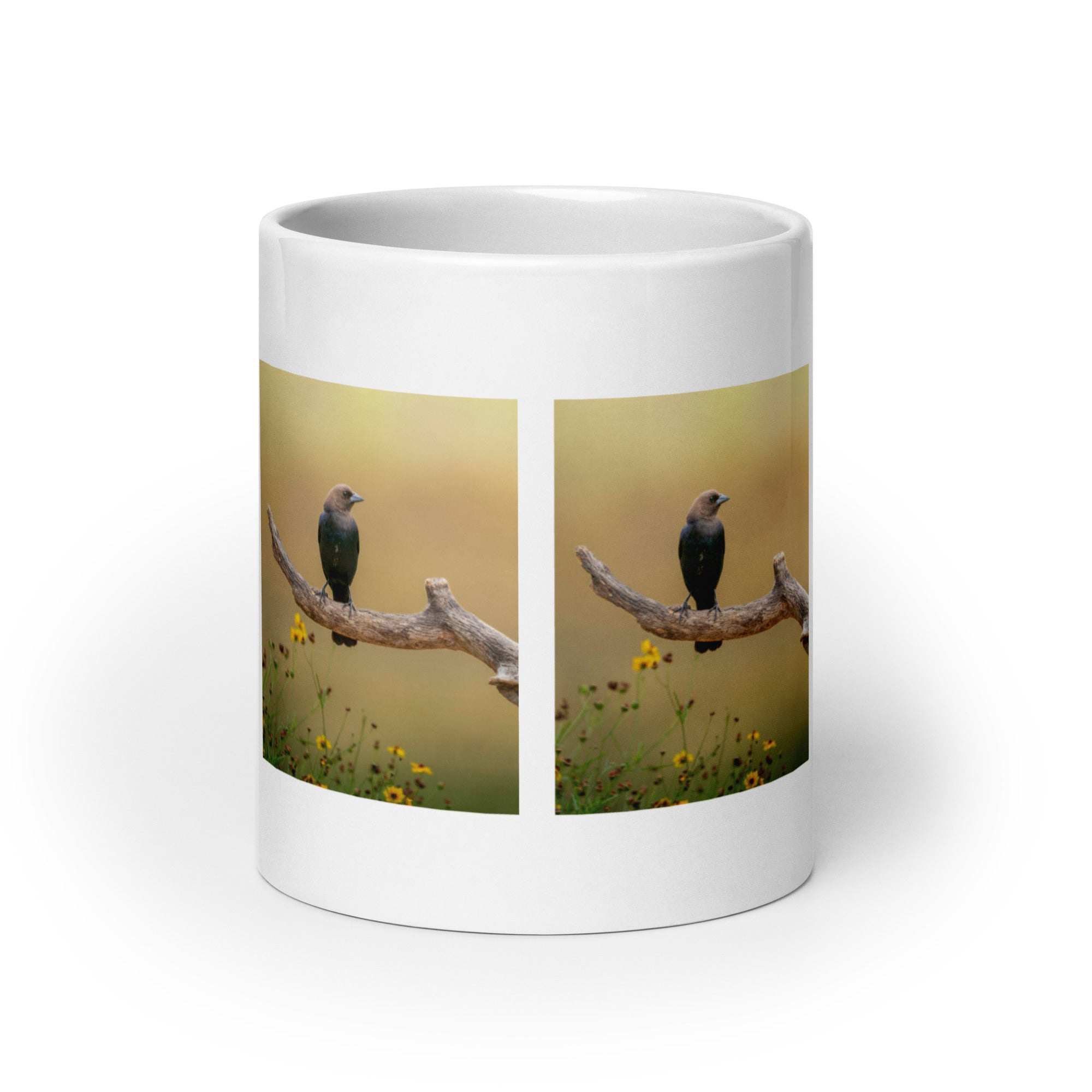 "Cowbird Mug #1: The Avian Nomad (Ceramic)"