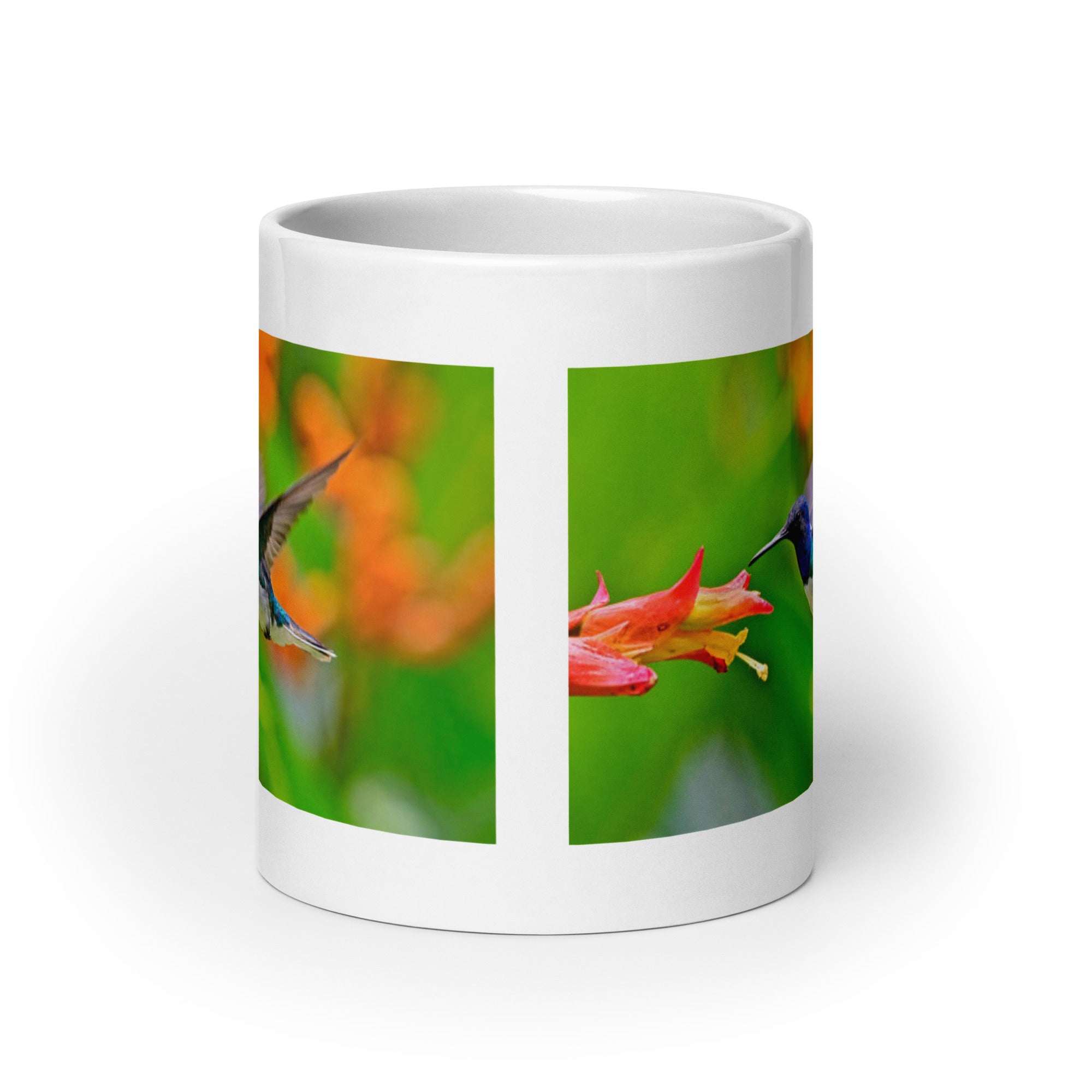 "Hummingbird Mug #1: The Tiny Dynamo (Ceramic)"