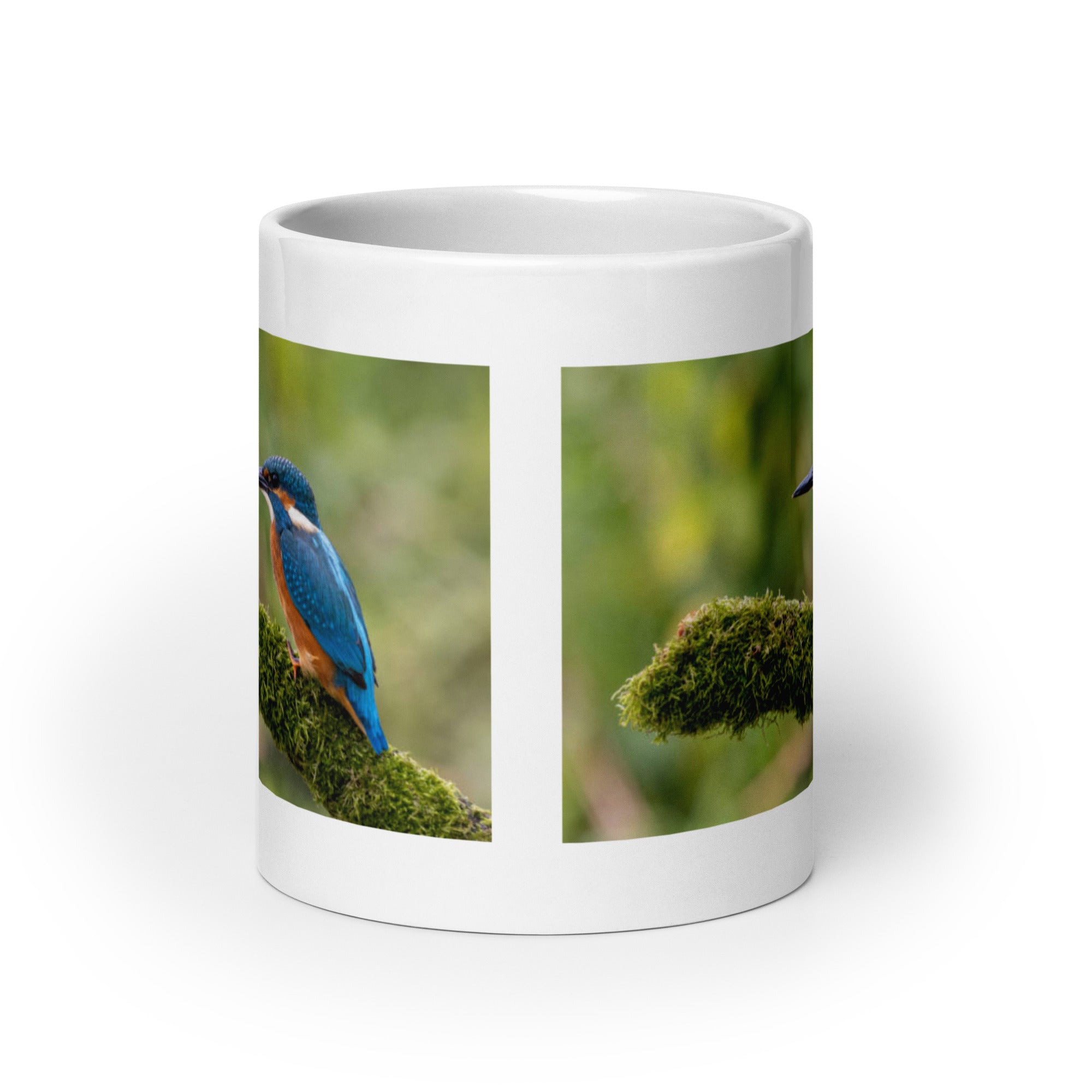 "Kingfisher Mug #1: The Jewel of the Riverbank (Ceramic)"