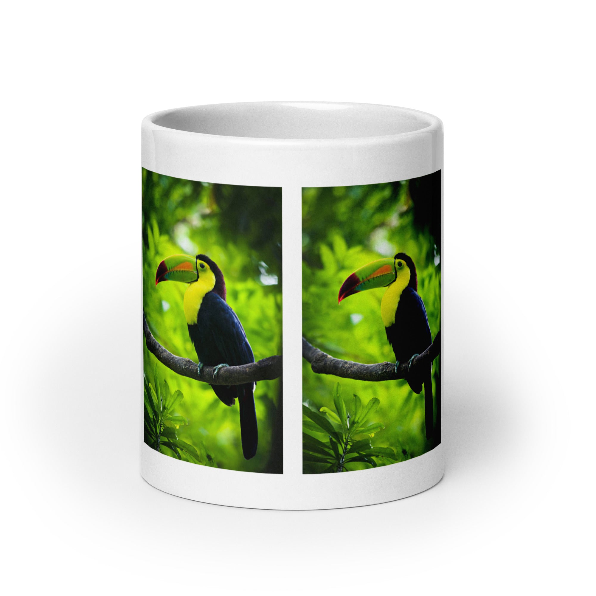 "Toucan Mug #1: The Beak of the Jungle (Ceramic)"