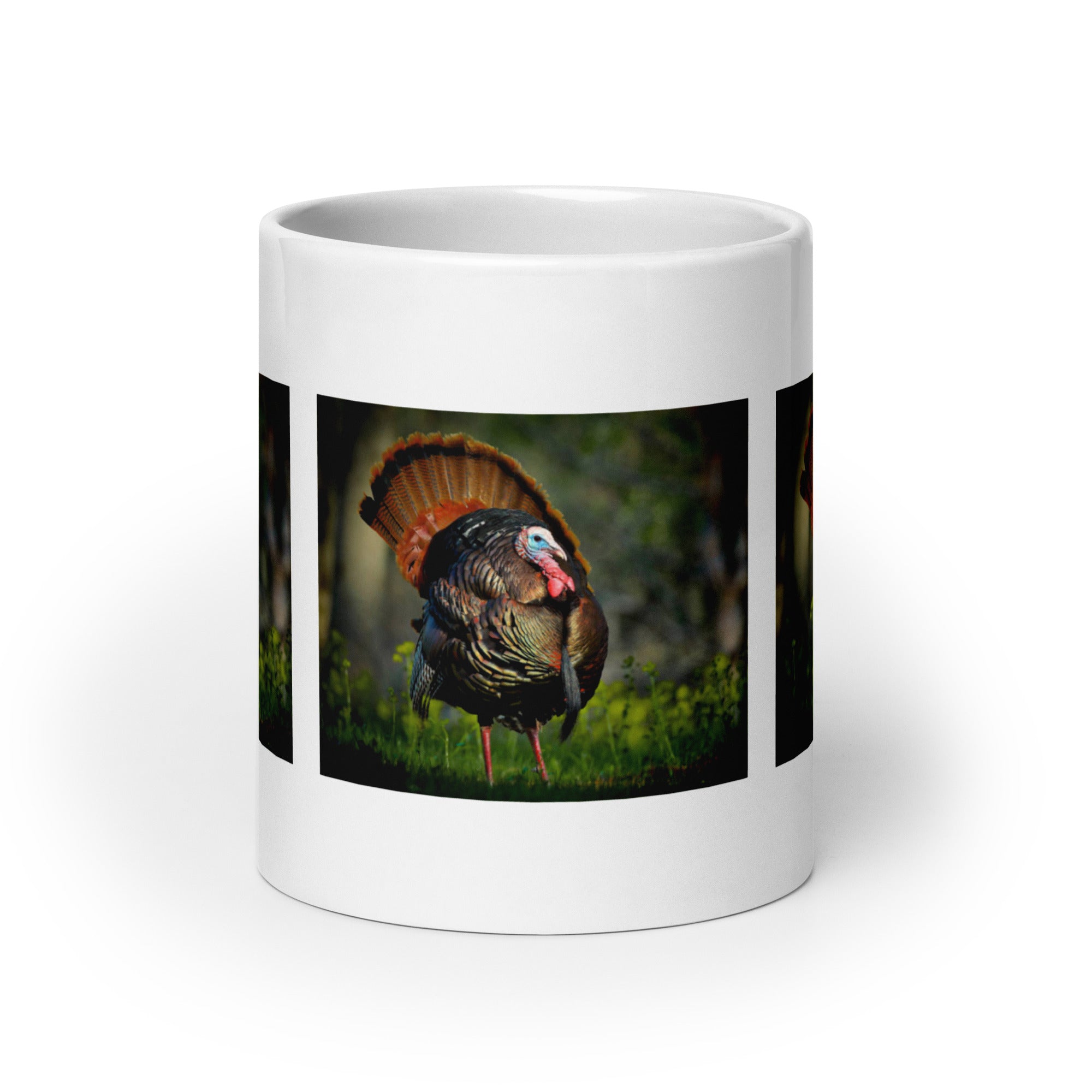 "Turkey Mug #1: The Strutting Show-Off (Ceramic)"