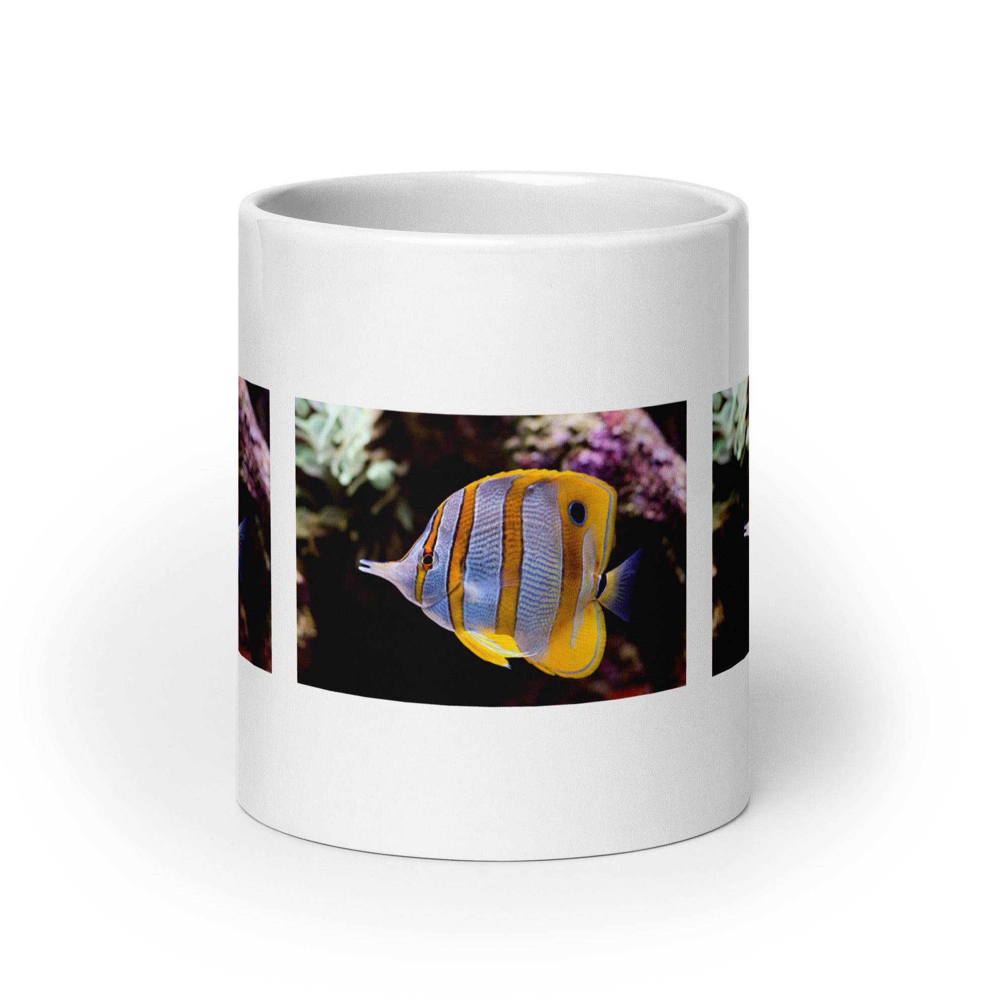 "Butterfly Fish Mug #1: The Coral Reef Gem (Ceramic)"