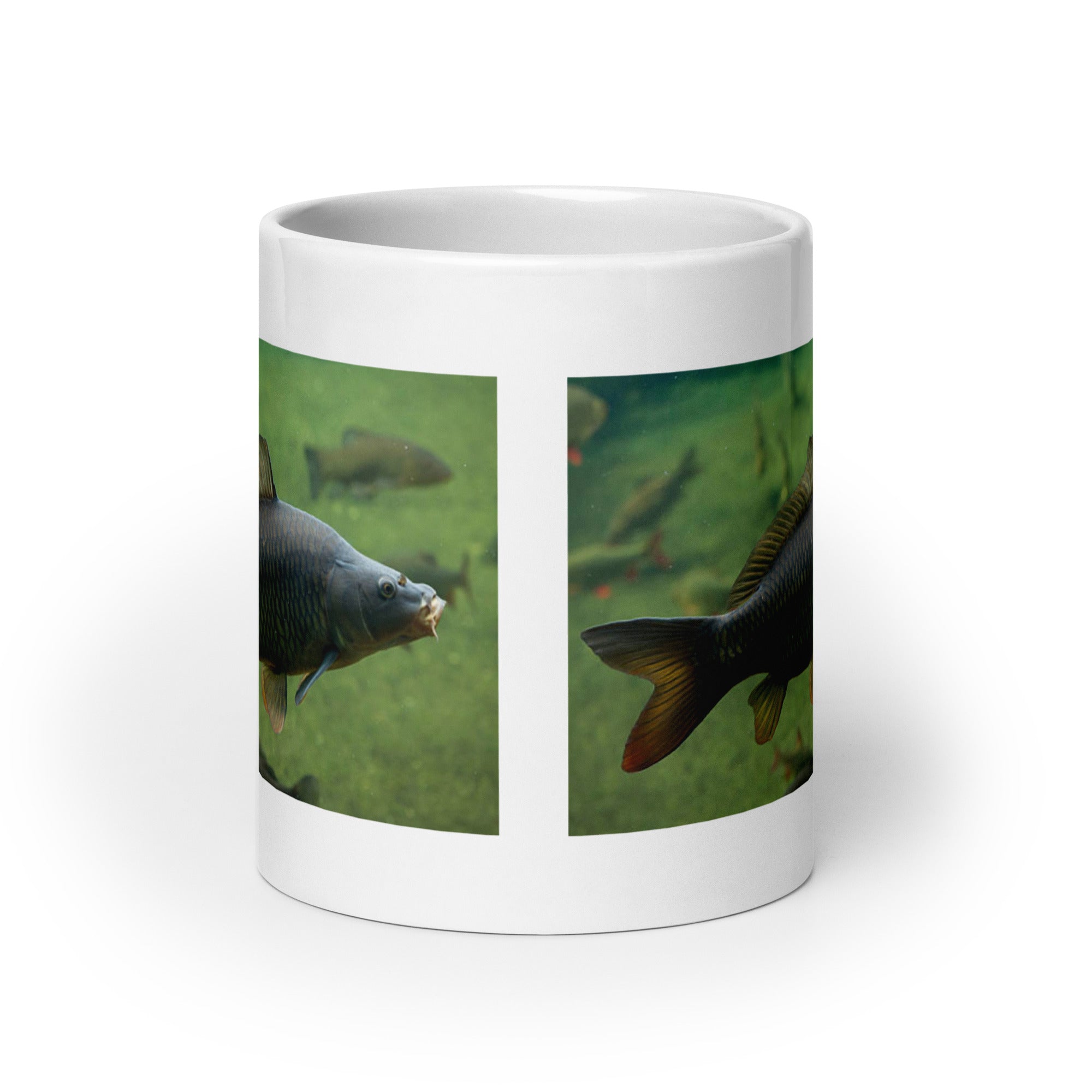 "Carp Mug #1: The Bottom-Dwelling Behemoth (Ceramic)"