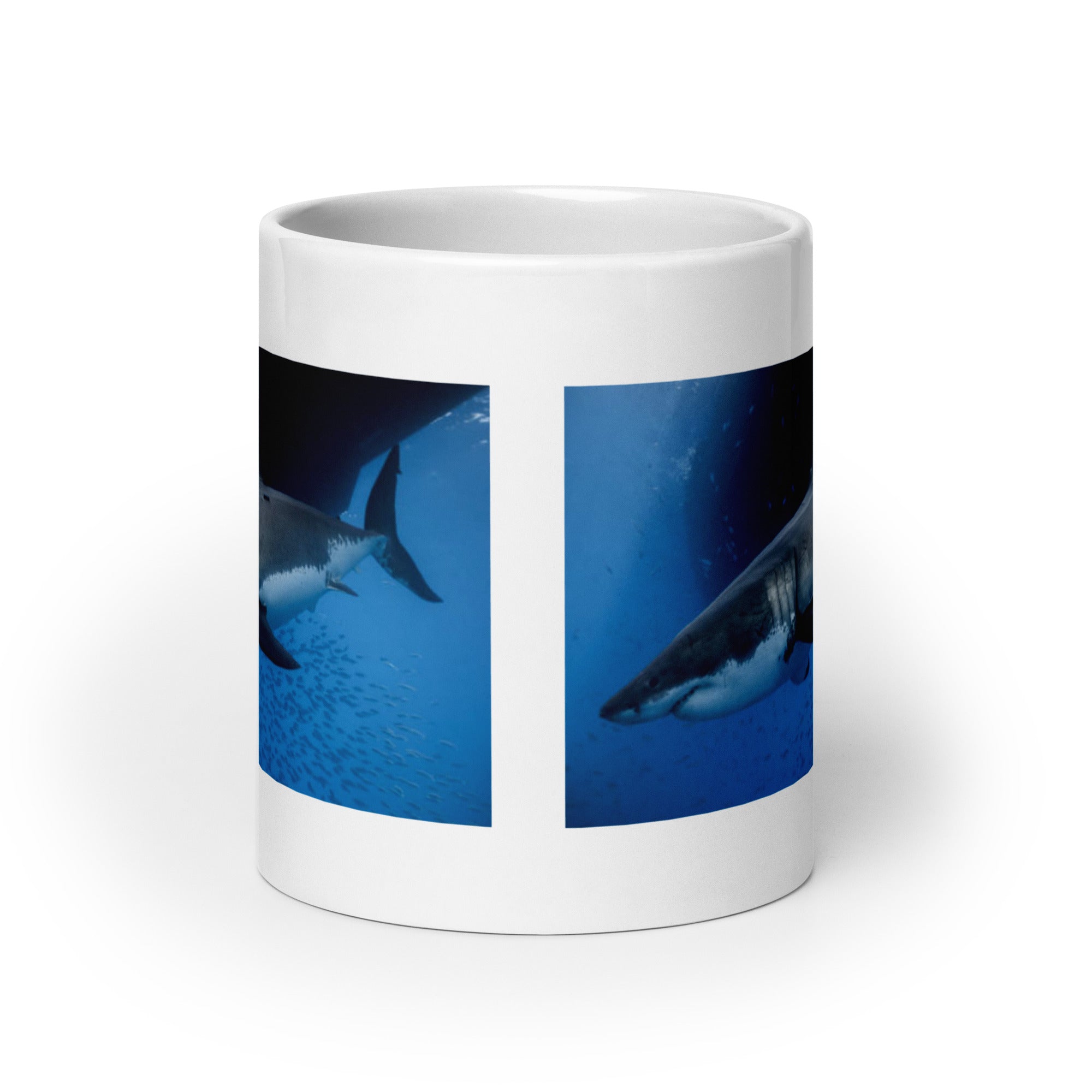 "Great White Shark Mug #1: The Apex Predator (Ceramic)"