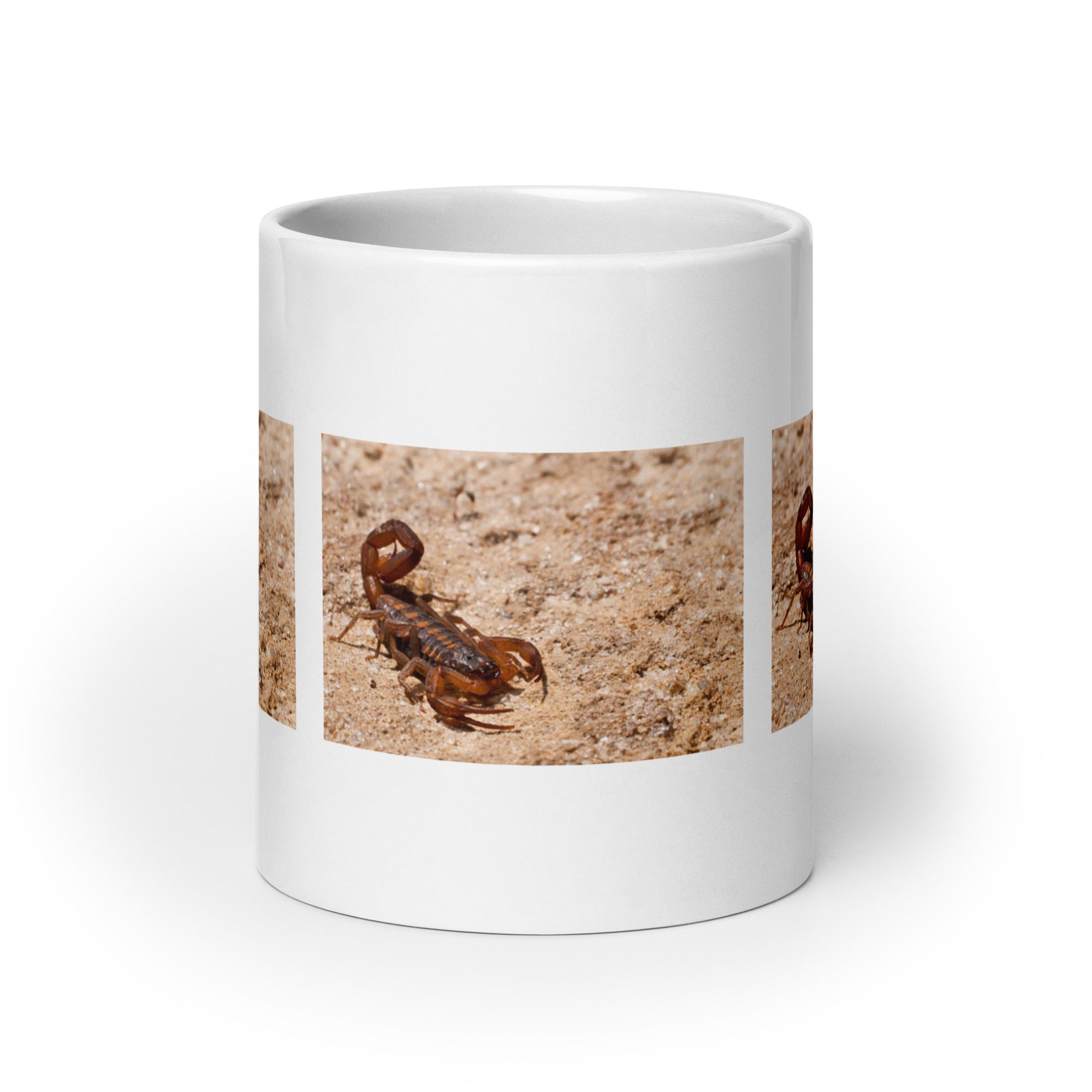 "Scorpion Mug #1: The Glowing Guardian (Ceramic)"