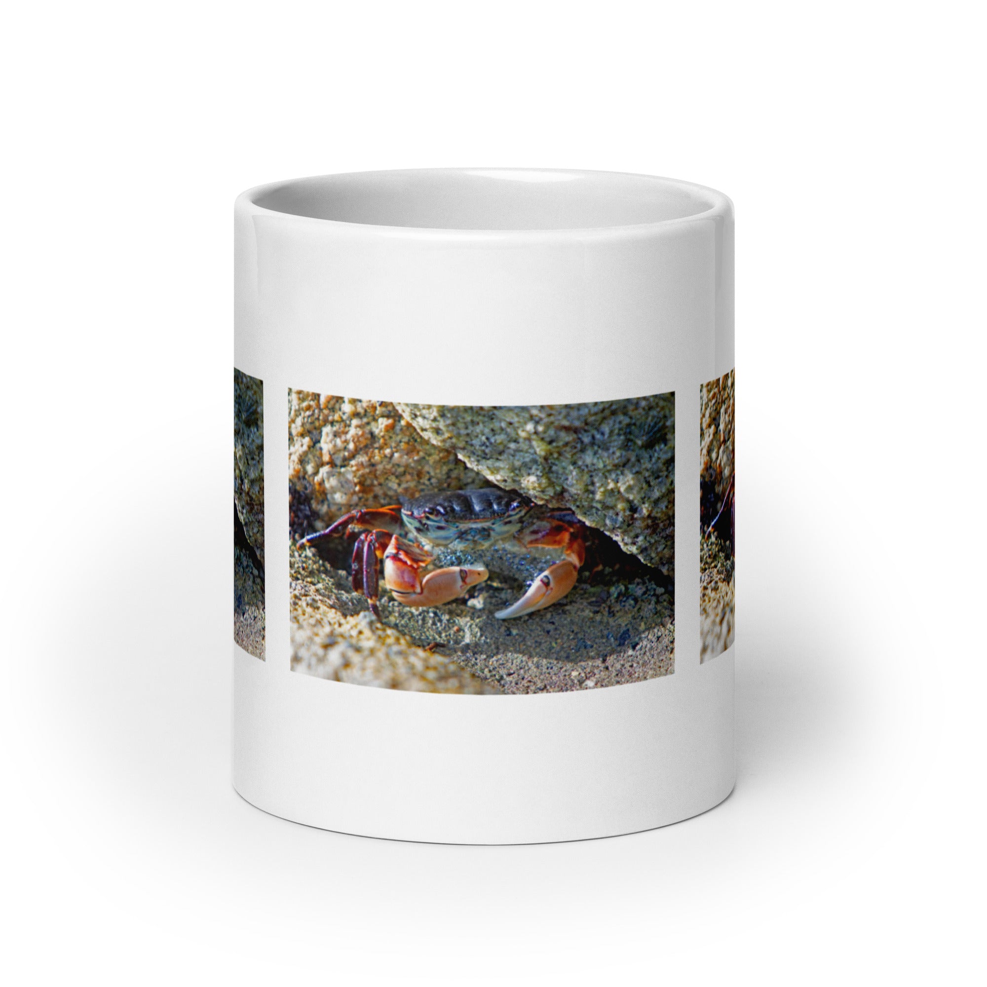 "Crab Mug #1: The Tenacious Pincher (Ceramic)"