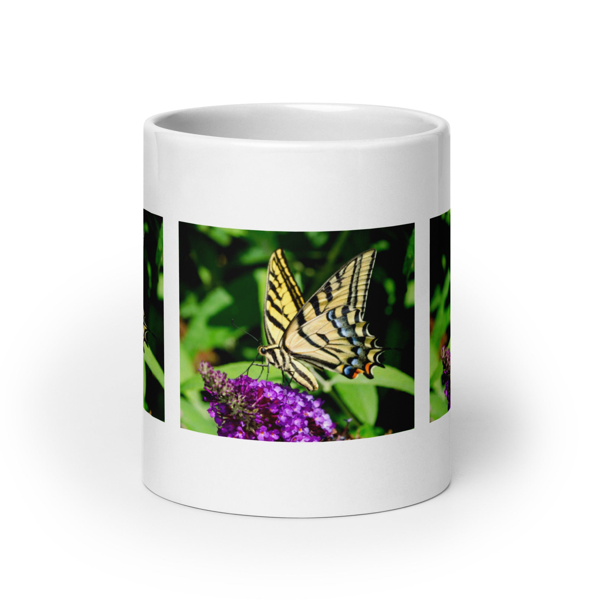 "Butterfly & Moth Mug #1: The Winged Metamorphosis (Ceramic)"