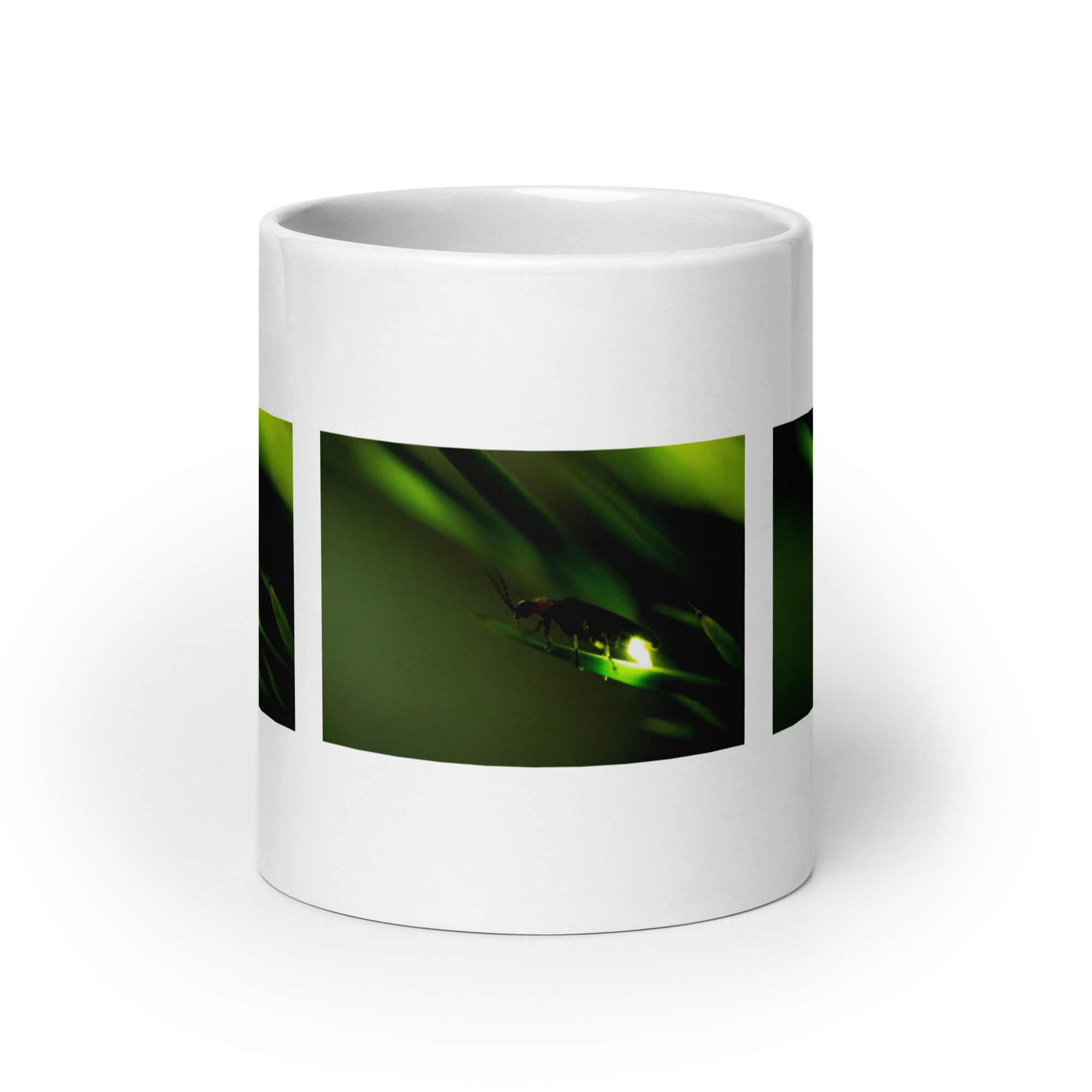 "Firefly & Glowworm Mug #1: The Bioluminescent Beacons (Ceramic)"