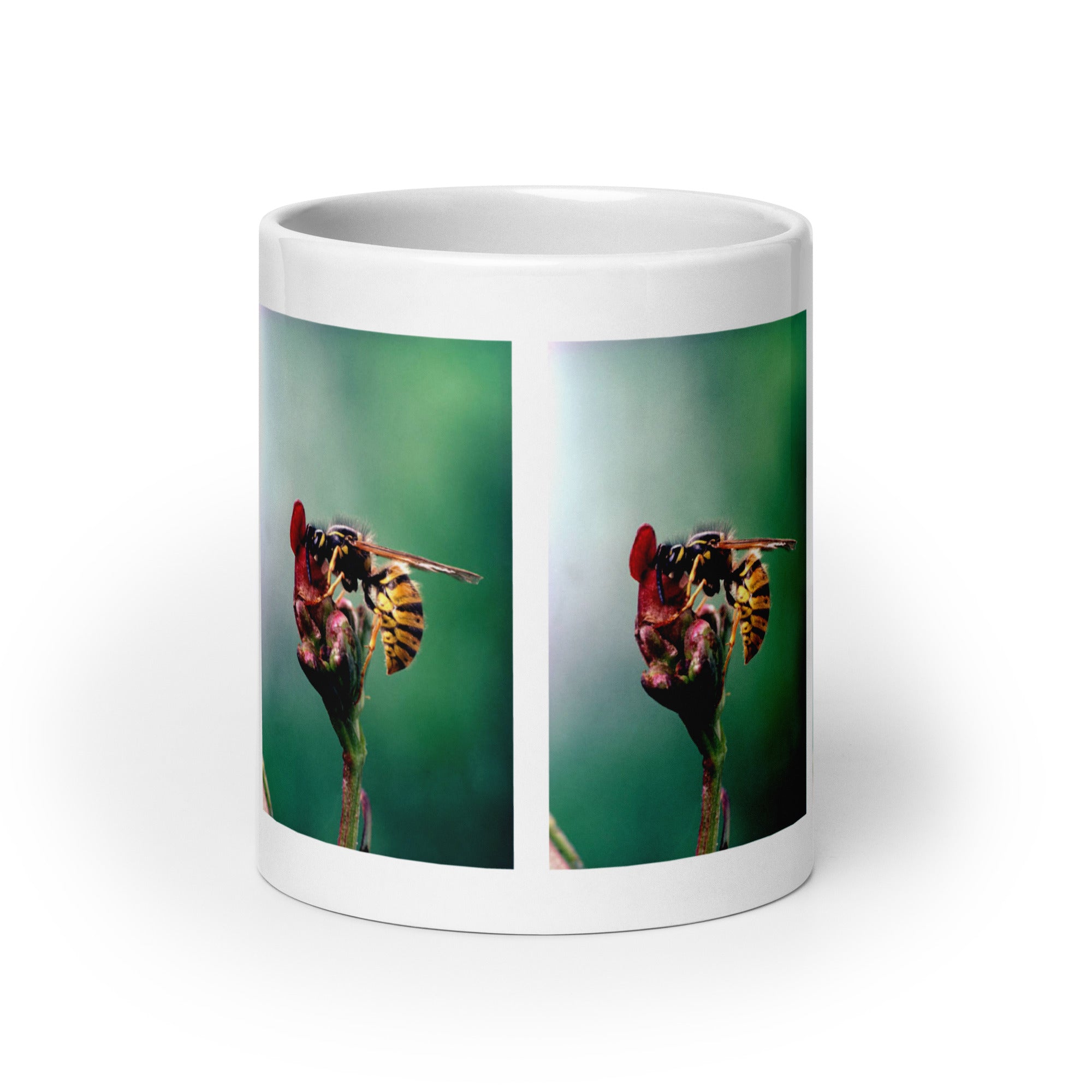 "Wasp Mug #1: The Buzzing Architect (Ceramic)"